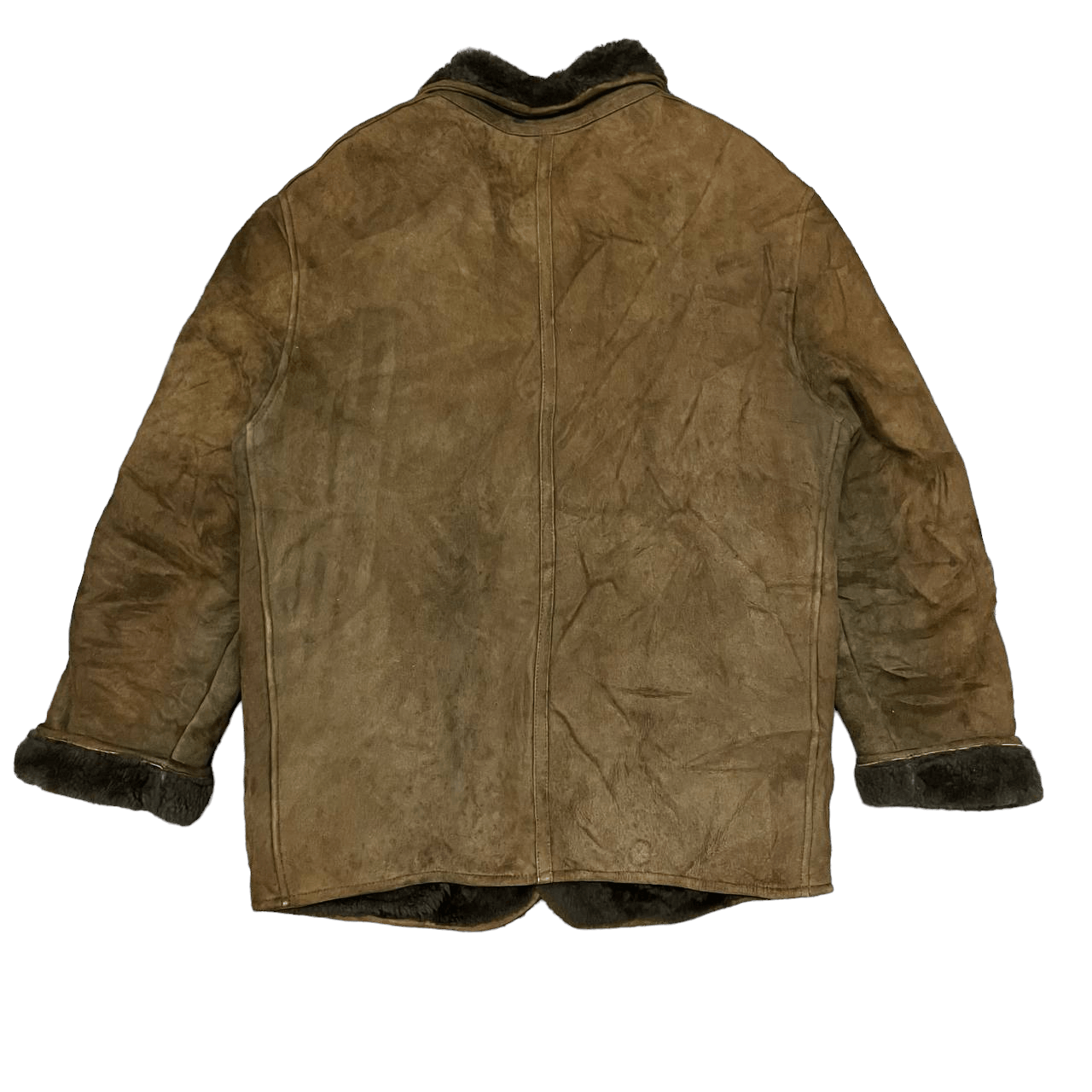 BIGI Vintage Bigi Leather Jacket Shearling Sheepskin Size US L / EU 52-54 / 3 - 10 Thumbnail