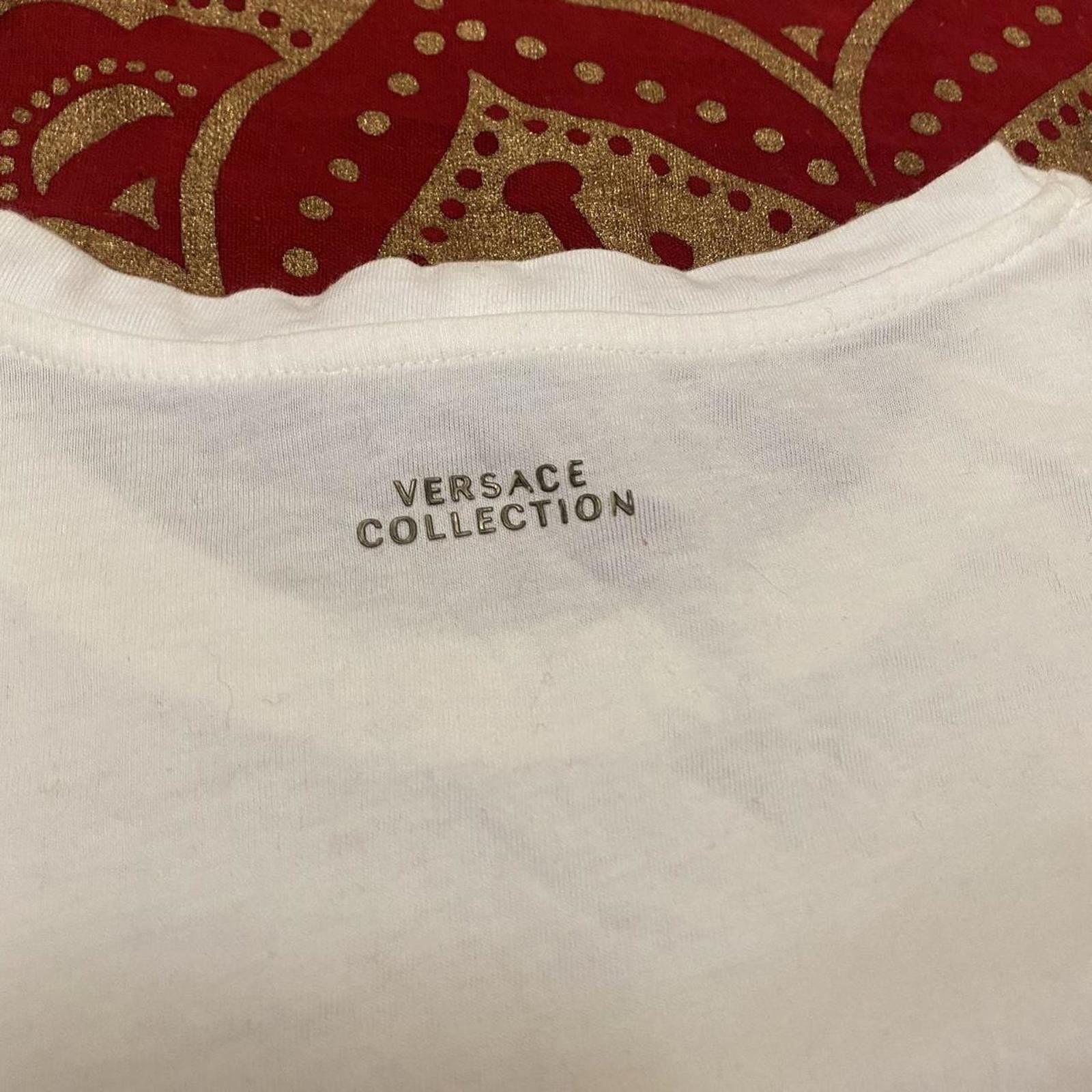 Versace Versace White Graphic Print T-Shirt XS Size US S / EU 44-46 / 1 - 7 Thumbnail