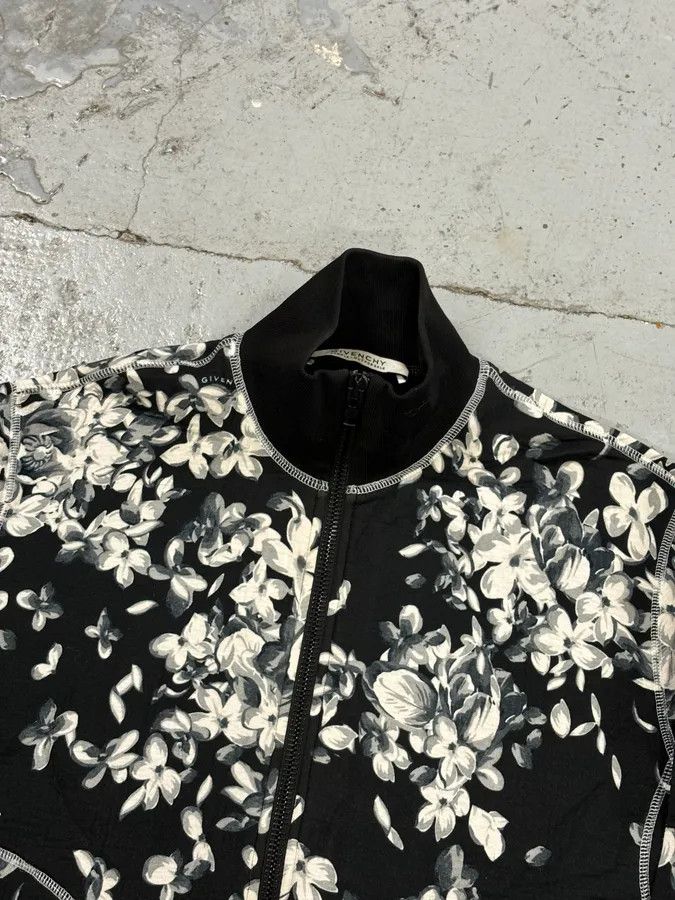 Givenchy SS2018 Givenchy Sample Black Floral Track Jacket Size US M / EU 48-50 / 2 - 5 Thumbnail