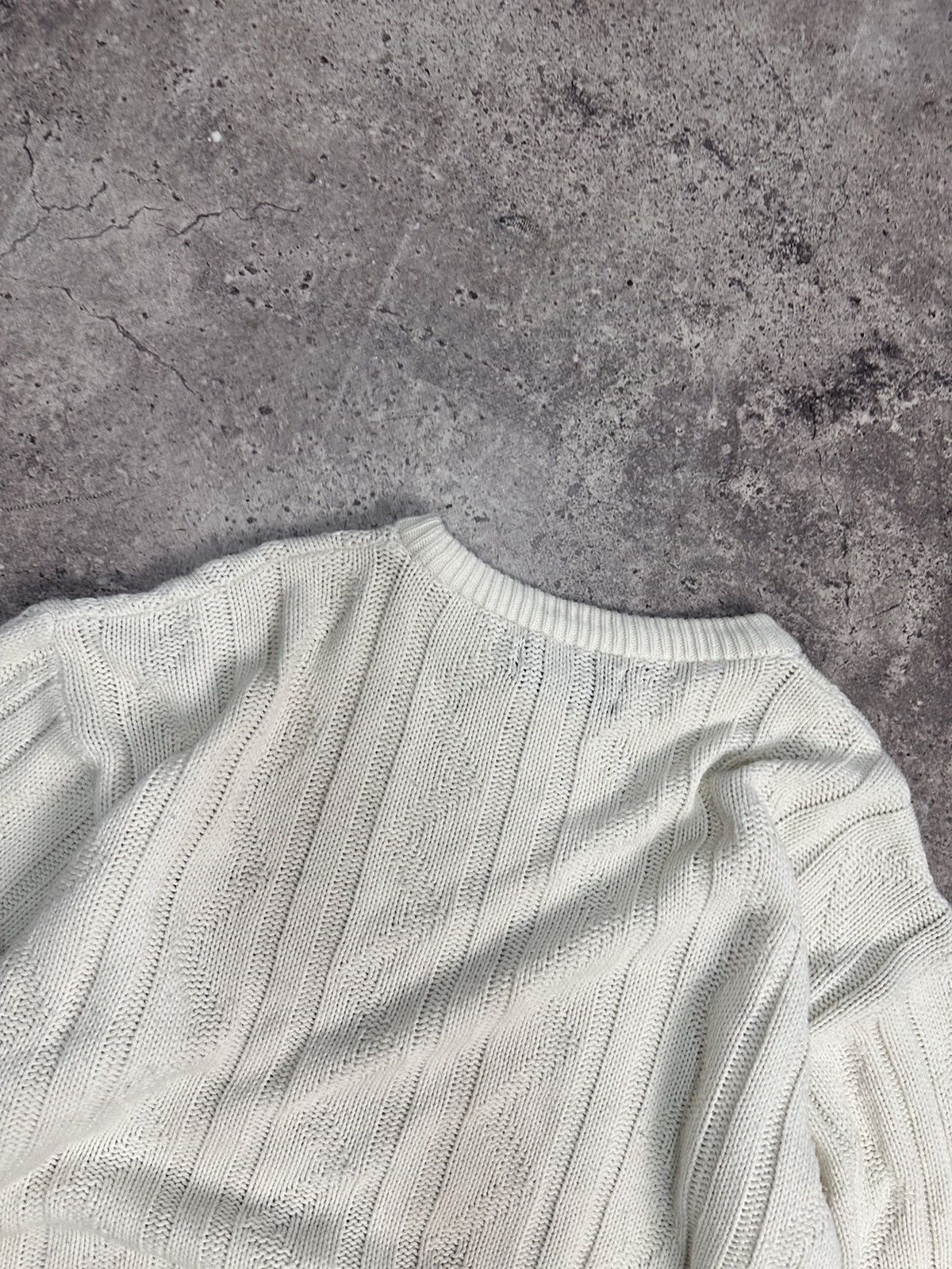Christian Dior Monsieur × Vintage Vintage sweater Christian Dior knit stripped distressed fade Size US L / EU 52-54 / 3 - 3 Thumbnail