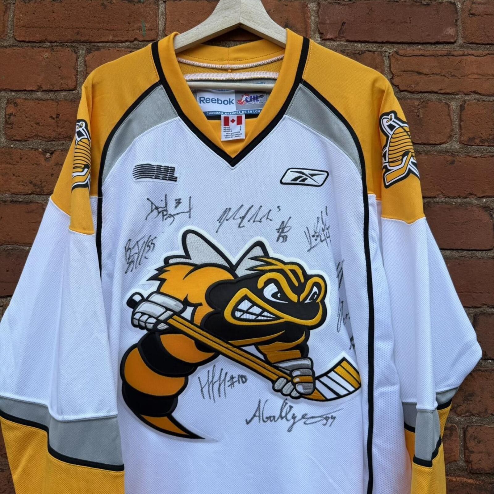 Reebok Vintage Sarina sting autographed Reebok jersey L OHL Size US L / EU 52-54 / 3 - 2 Thumbnail