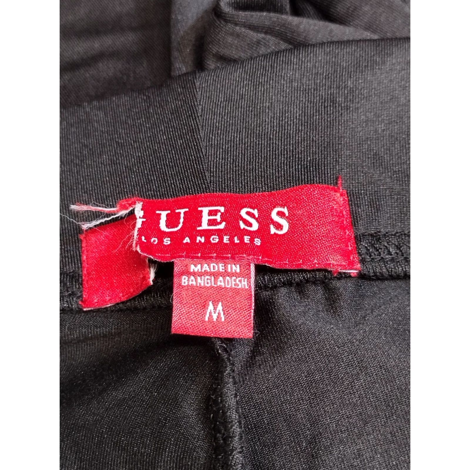 Guess GUESS Black Logo Leggings Activewear Pant Yoga M Women Size 32" / US 10 / IT 46 - 5 Thumbnail
