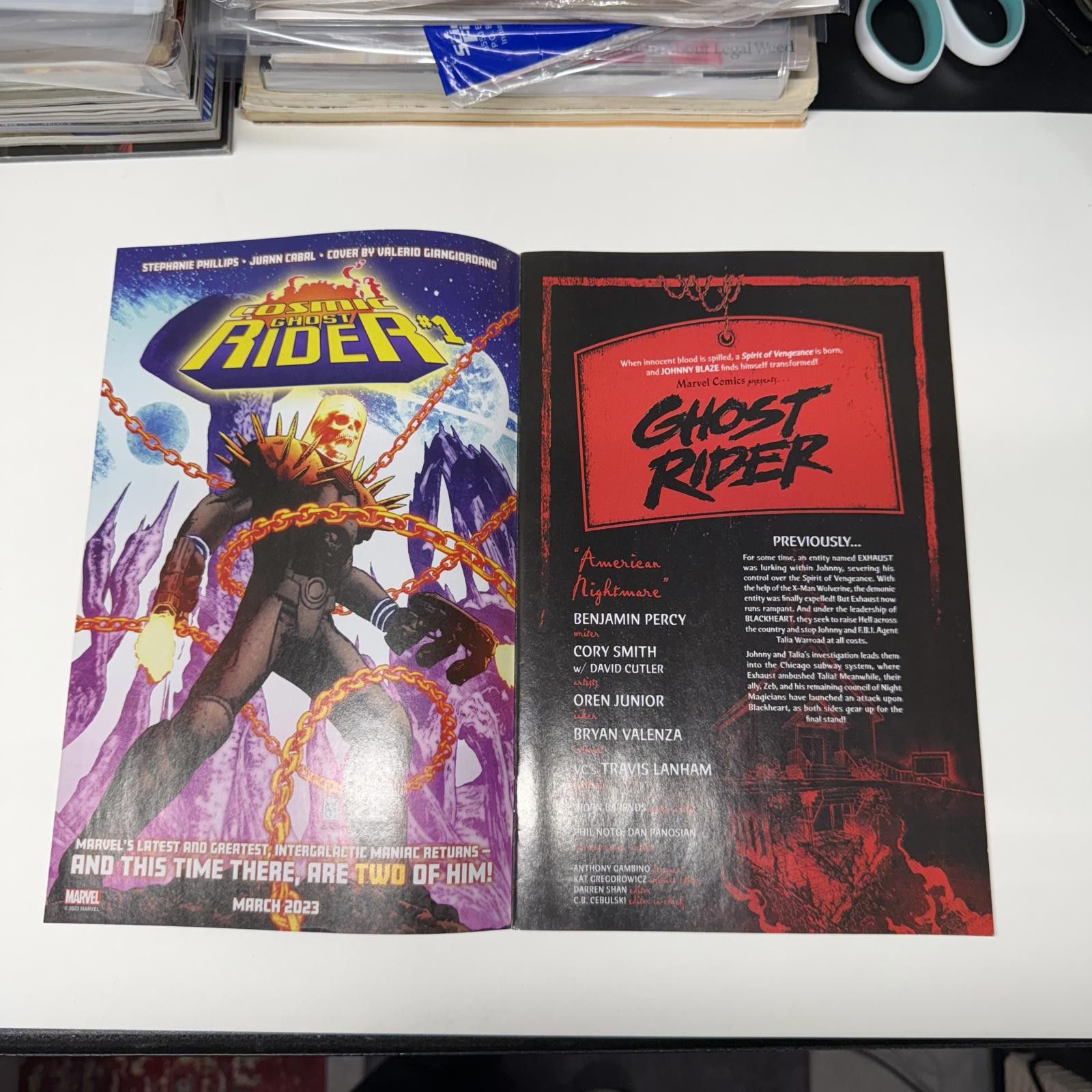 Marvel Comics 2023 Marvel Ghost Rider #10 HOMAGE VARIANT LGY #253 VF/NM+ Size ONE SIZE - 7 Thumbnail