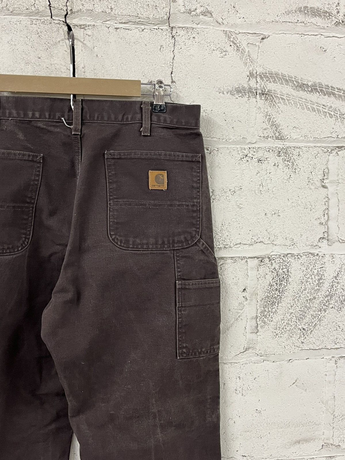 Carhartt Carhartt carpanter pants mocha brown baggy skater streetwear Size US 34 / EU 50 - 3 Thumbnail