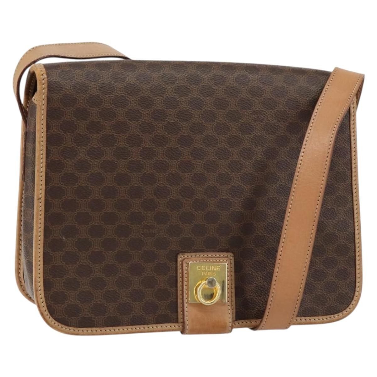 Celine Celine Vintage Macadam Canvas and Leather Size ONE SIZE - 1 Thumbnail