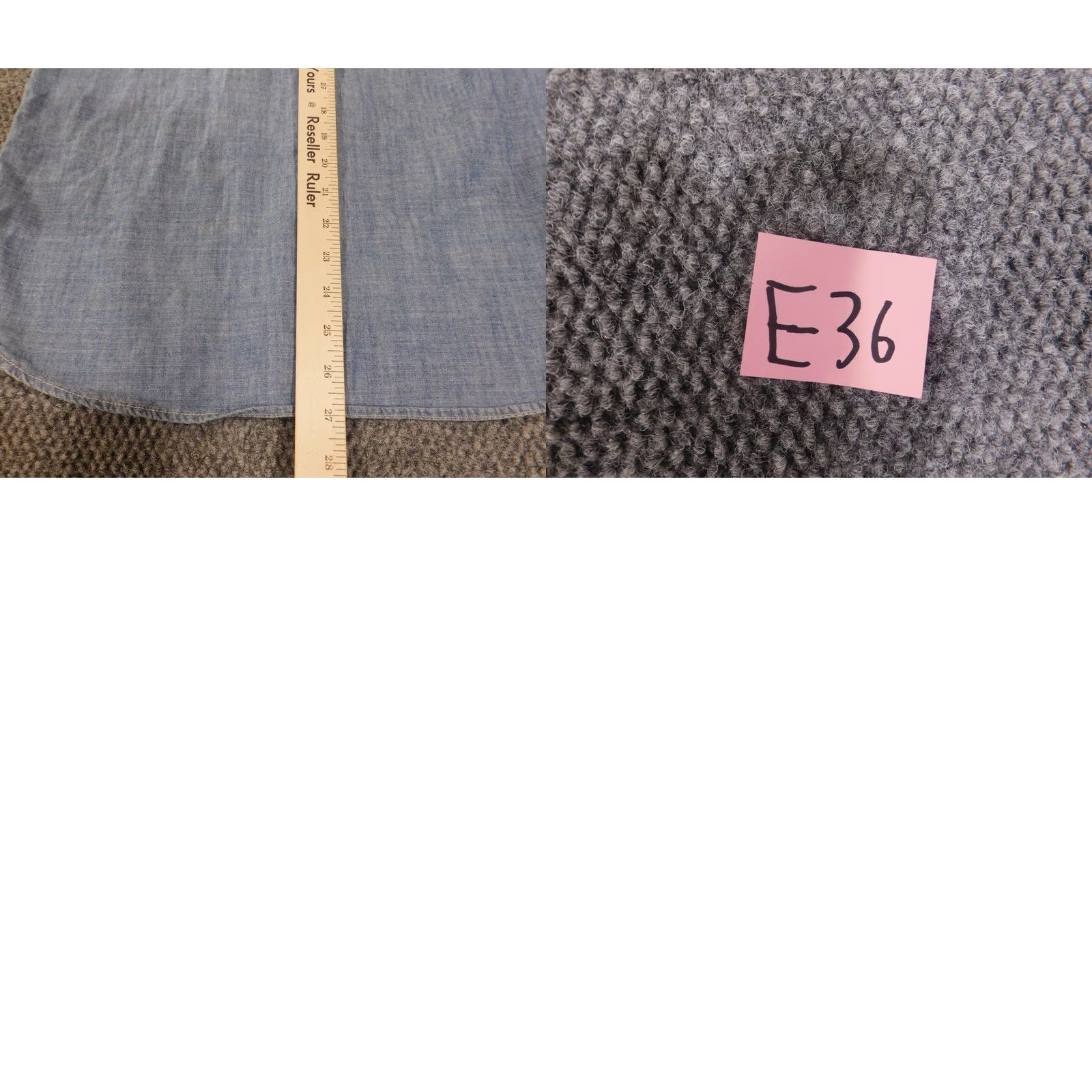 Vintage DC Shoes Shirt Men Denim Button Up Blue Retro Pocket Long Sleeve Collared Button-Down Slimming Outdoor Vintage: No Size US S / EU 44-46 / 1 - 10 Thumbnail