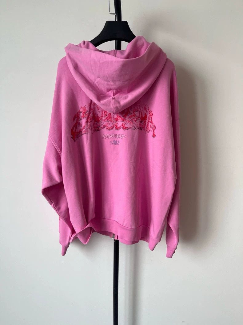 Balenciaga Balenciaga Disaster Flame Hoodie Size US S / EU 44-46 / 1 - 2 Thumbnail
