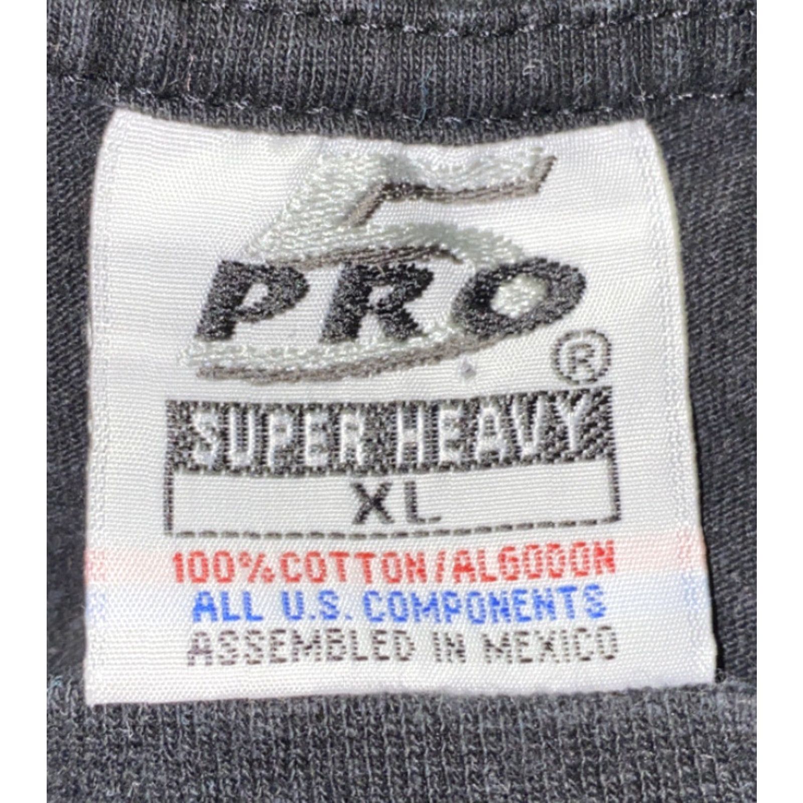 Vintage PRO Graphic T-Shirt Mens Black Short Sleeve Size XL Size US XL / EU 56 / 4 - 6 Thumbnail