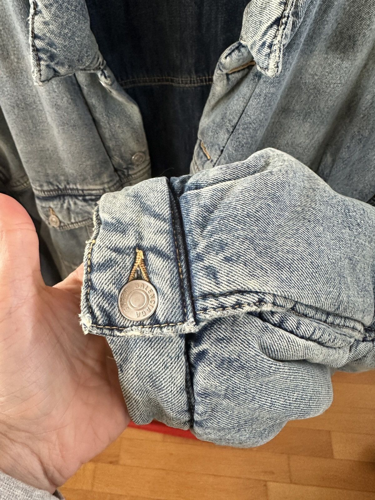 Balenciaga Balenciaga padded denim jacket Size US M / EU 48-50 / 2 - 6 Thumbnail