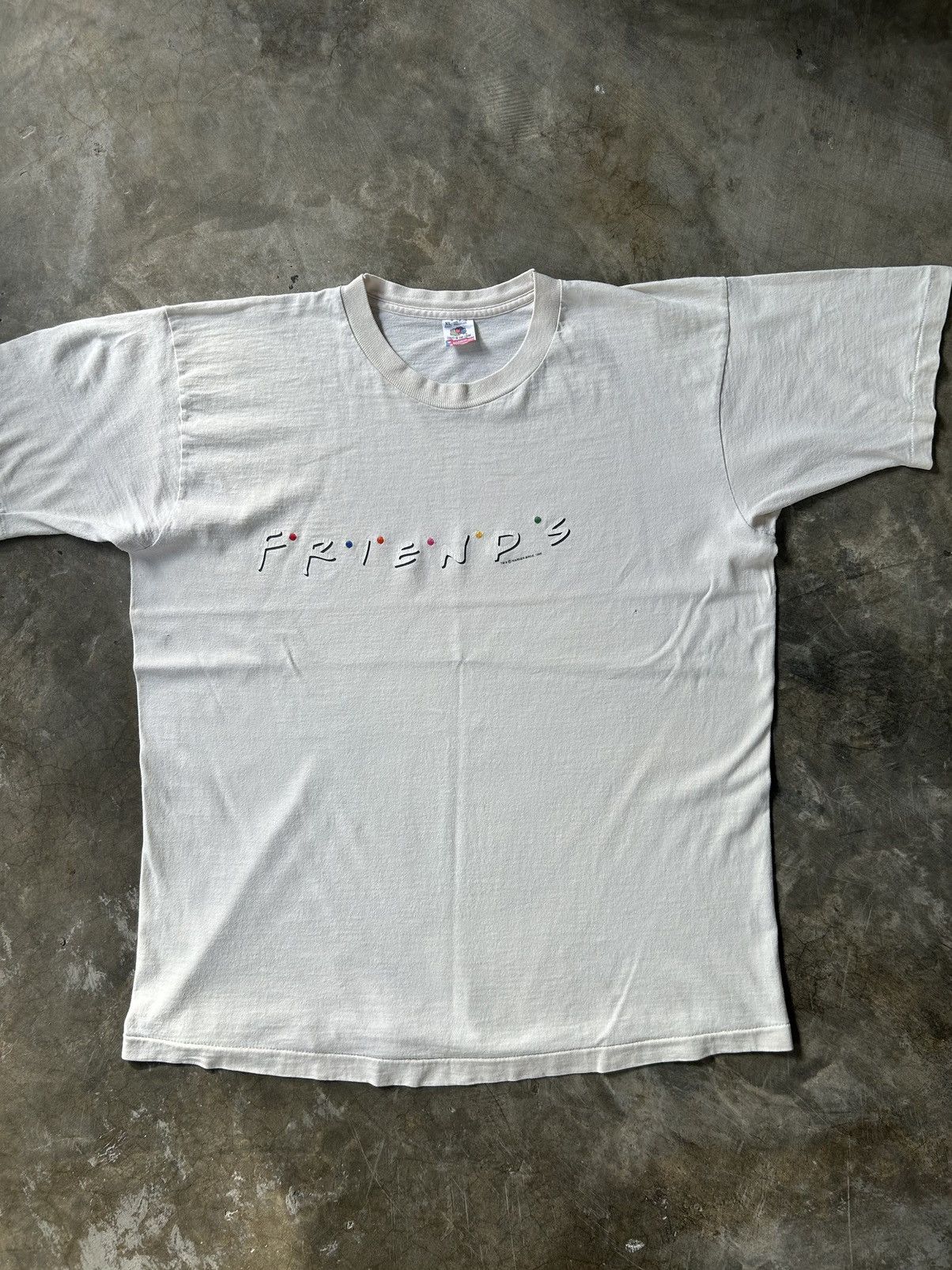 Vintage Rare Vintage FRIENDS Series 1995 Promo tee Size US XL / EU 56 / 4 - 2 Thumbnail