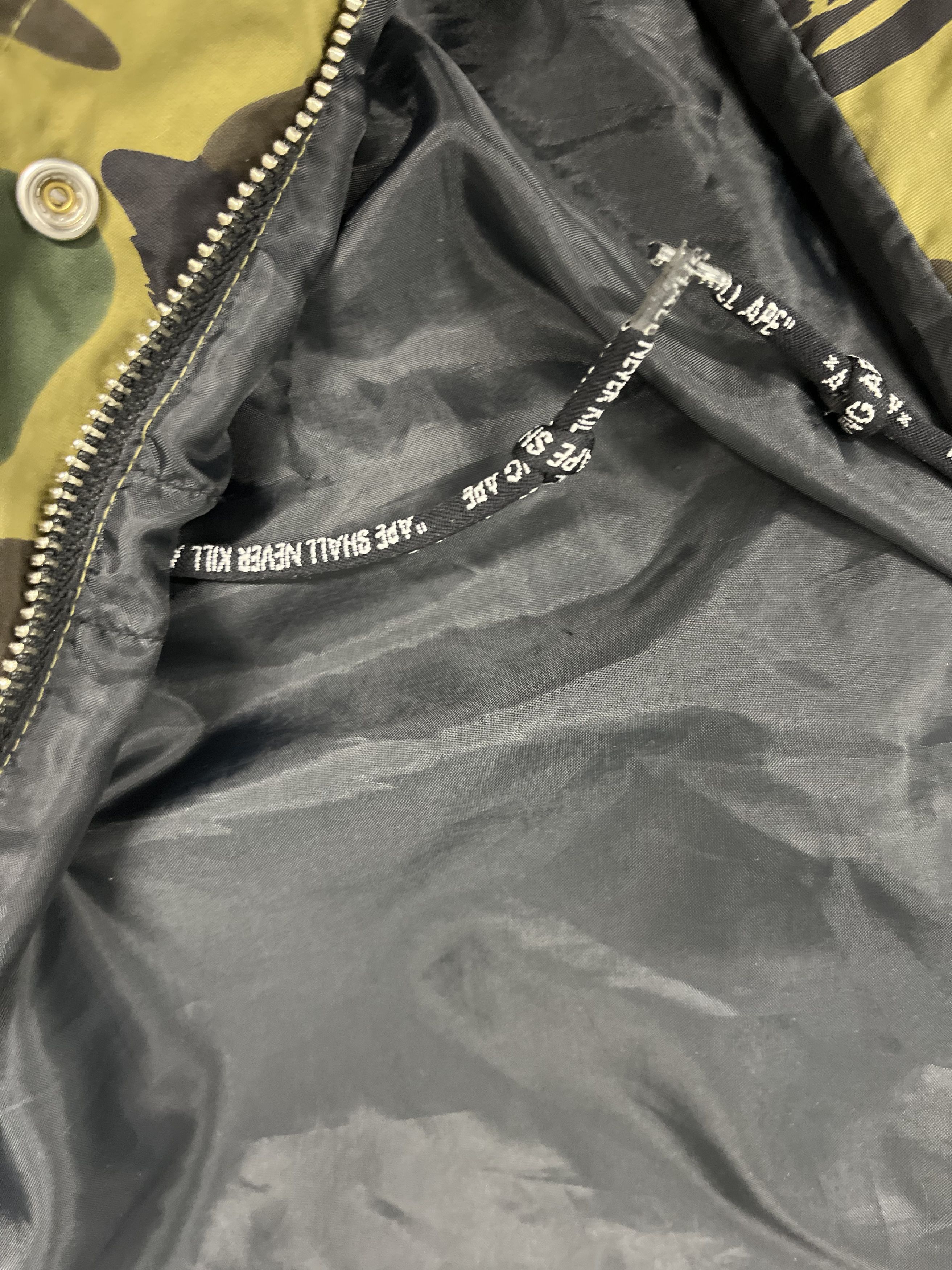 Bape Bape 1st camo hooded coat M Size US M / EU 48-50 / 2 - 6 Thumbnail