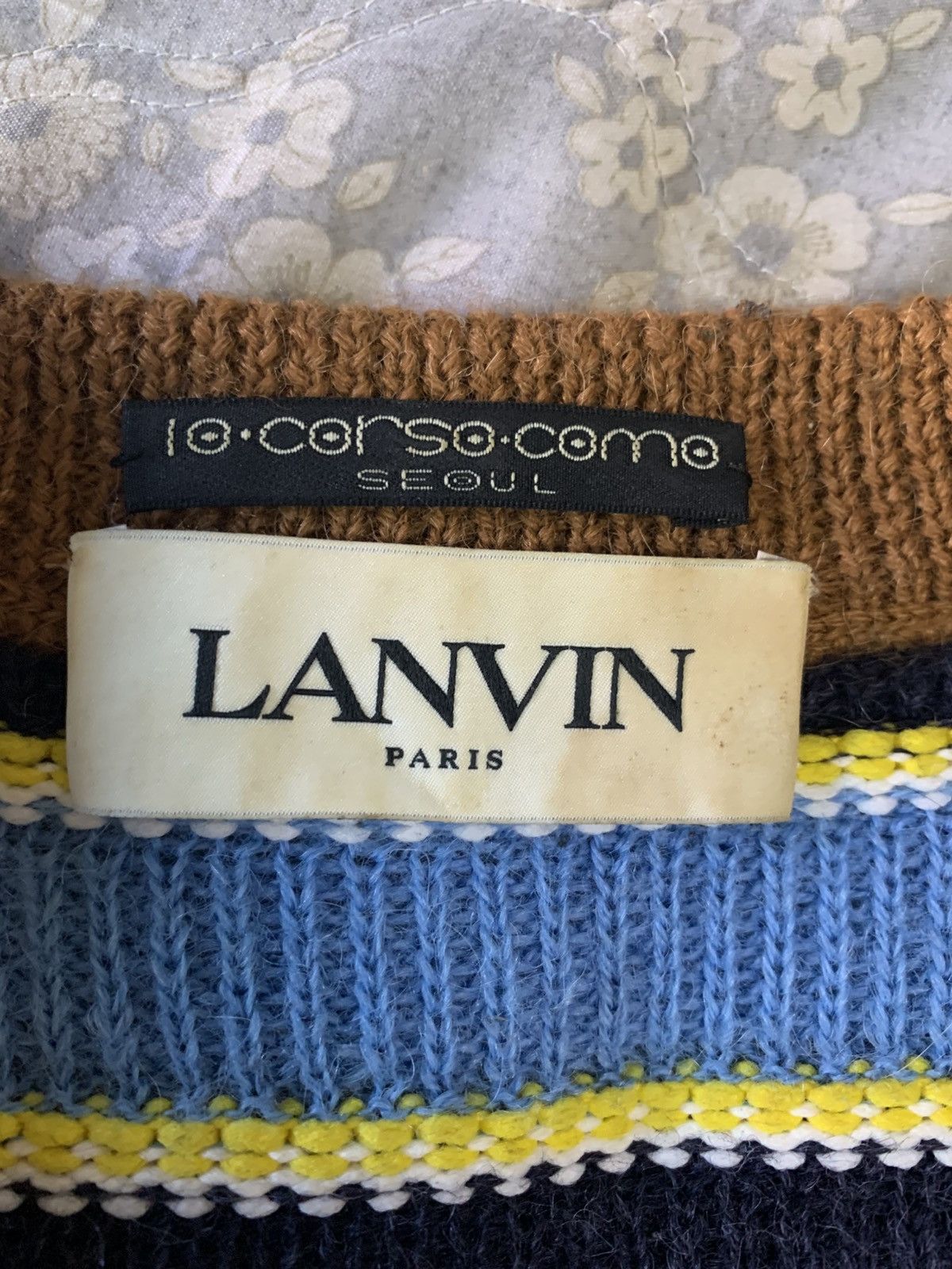 Lanvin LANVIN Stripe Sweater S Size S / US 4 / IT 40 - 4 Thumbnail