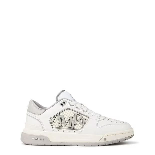 image of Amiri O1G2R1Mq0324 Low Top Sneakers In White/grey, Men's (Size 10)