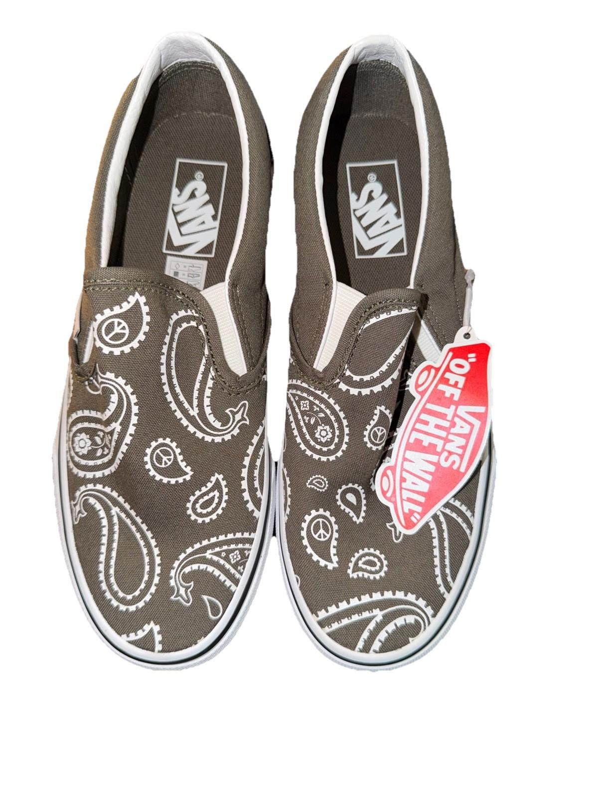 Vans Vans Classic Slip-On Shoes with Paisley Print Size US 7.5 / IT 37.5 - 1 Thumbnail