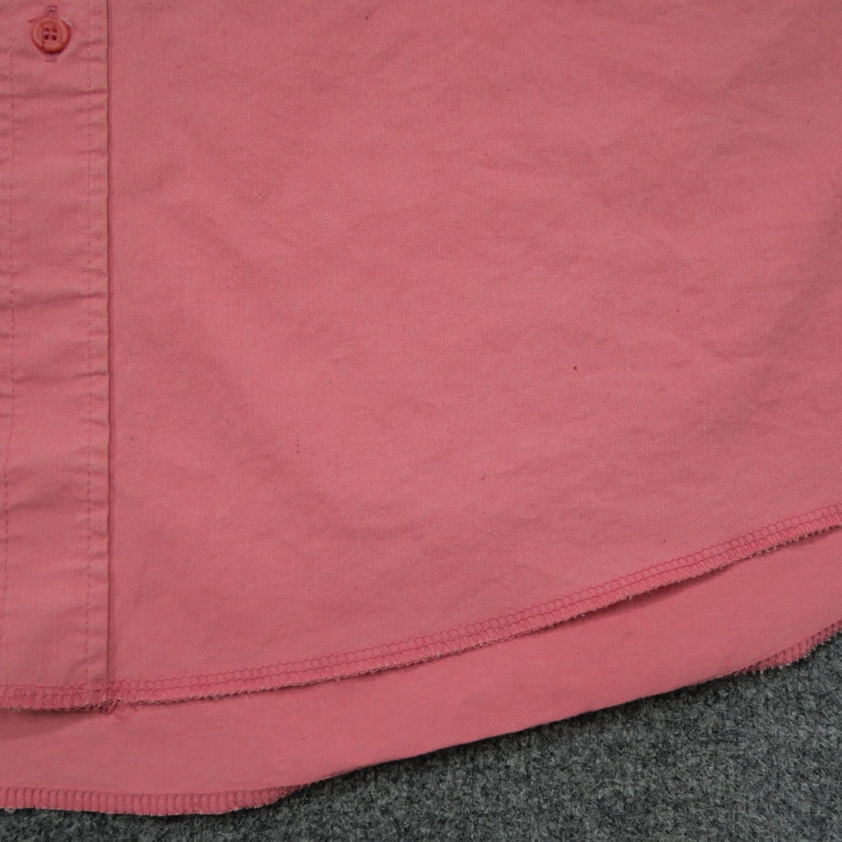 Wrangler VINTAGE Wrangler Shirt Mens 17.5 35 Pink Button Up Brush Popper Canvas Adult 90s Size US XXL / EU 58 / 5 - 6 Thumbnail