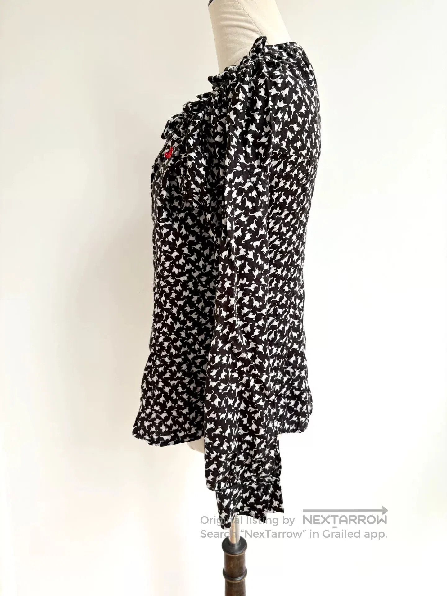 Vivienne Westwood vivienne westwood cat print saturn shirt. Size M / US 6-8 / IT 42-44 - 4 Thumbnail