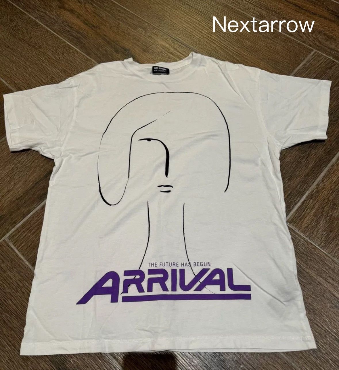 Raf Simons RAF SIMONS FW21 White slogan print short sleeve T-shirt Size US XS / EU 42 / 0 - 1 Thumbnail