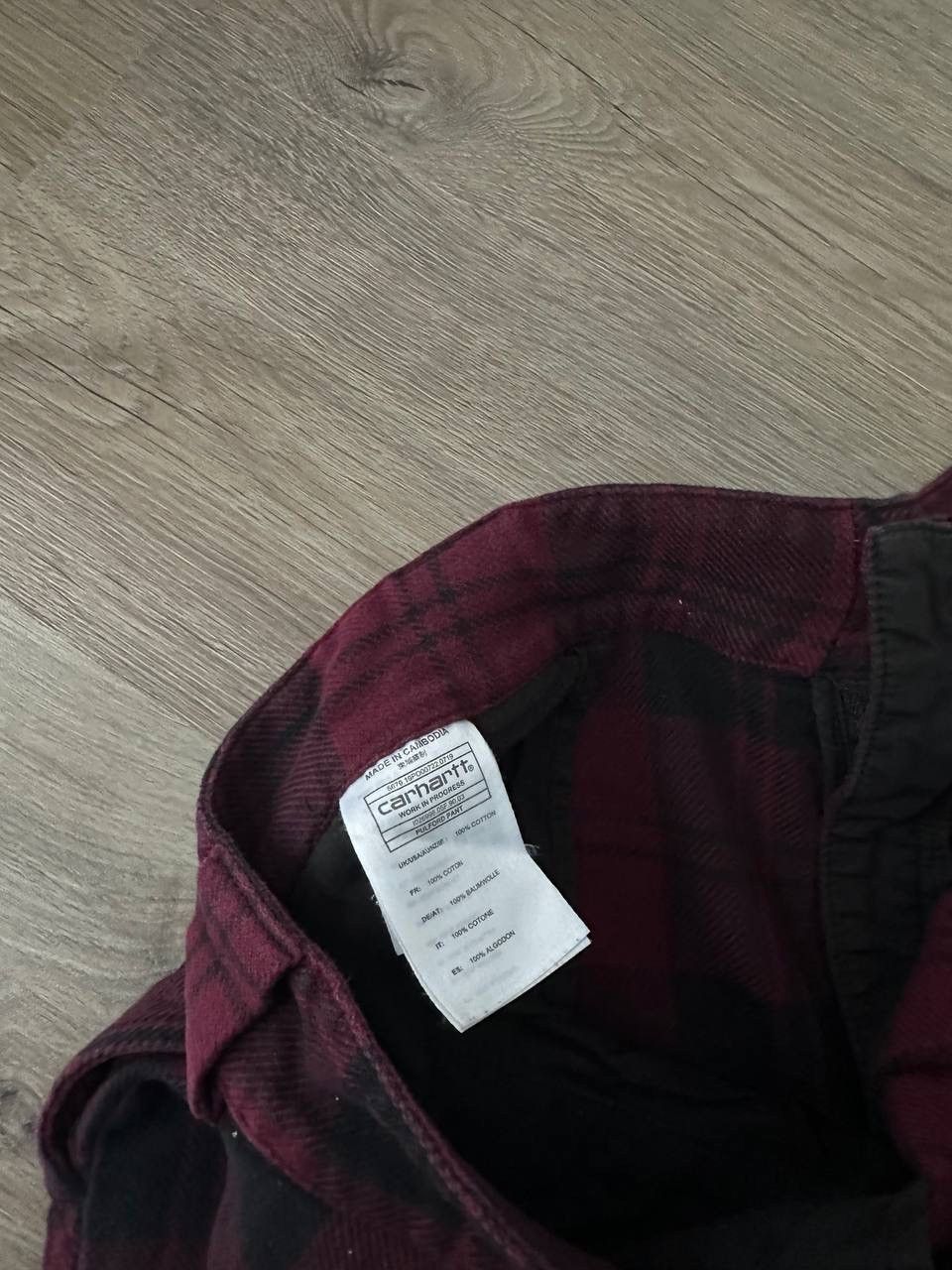 Carhartt × Carhartt Wip × Vintage Vintage Carhartt Pulford Cotton Red Cage Pants Size US 35 - 10 Thumbnail
