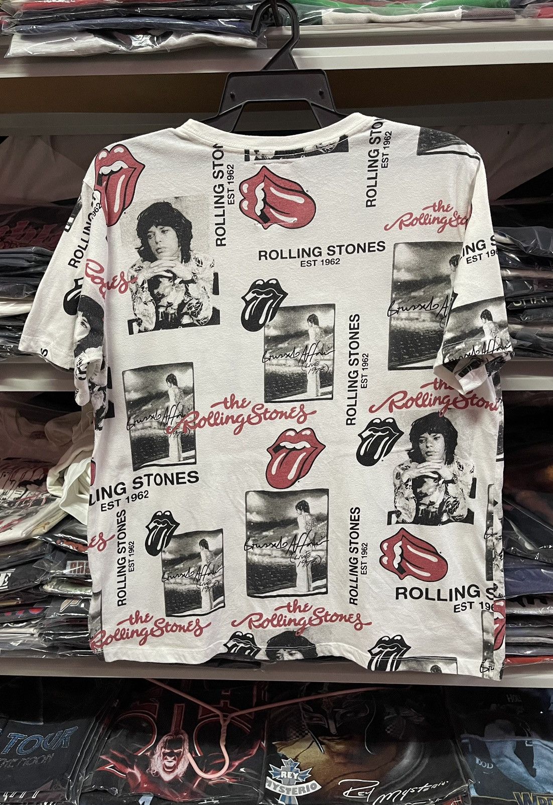 Band Tees Band Tees x The Rolling Stone Full Print🔥🔥🔥 Size US L / EU 52-54 / 3 - 7 Thumbnail