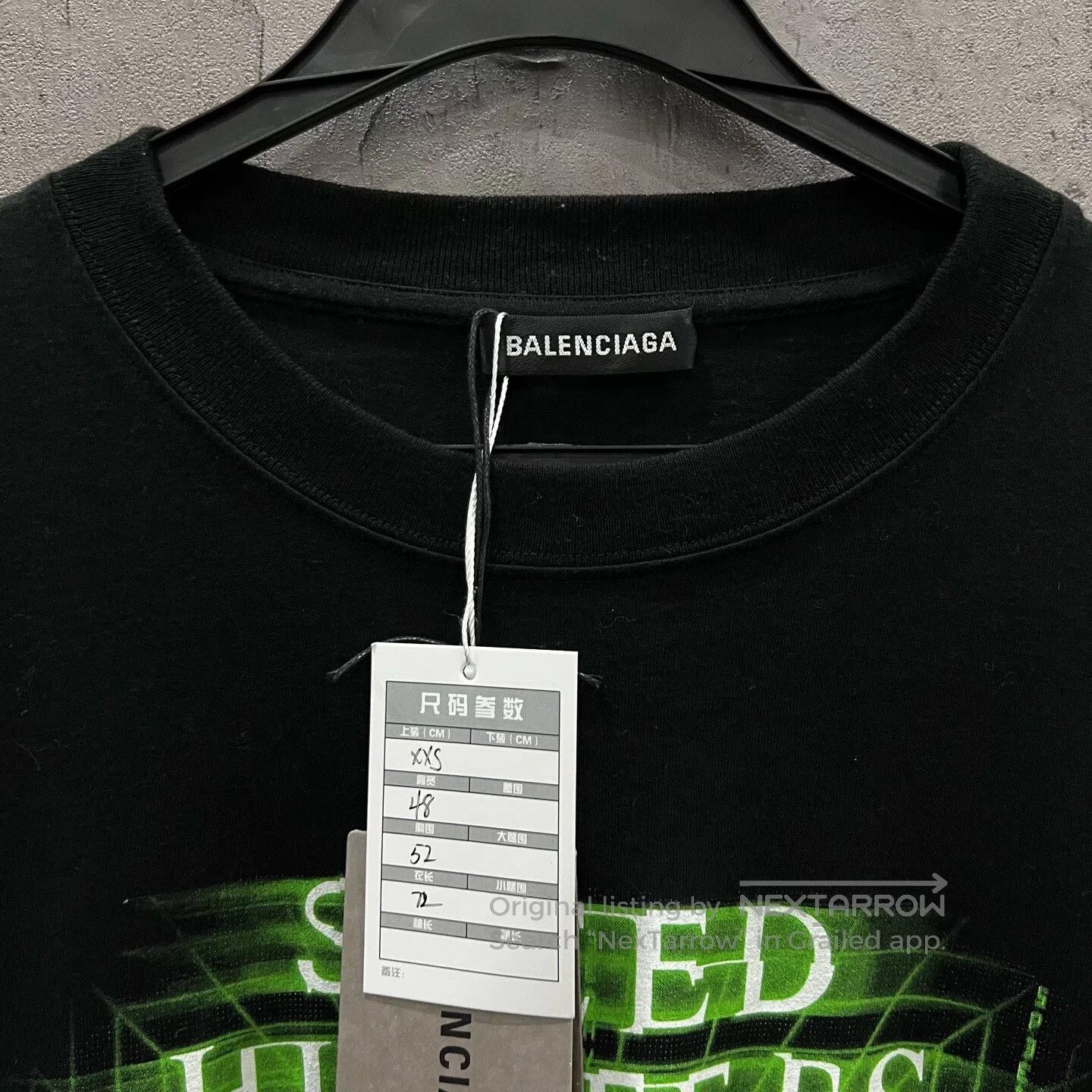 Balenciaga Balenciaga Rock Short Sleeve| Size US XXS / EU 40 - 3 Thumbnail
