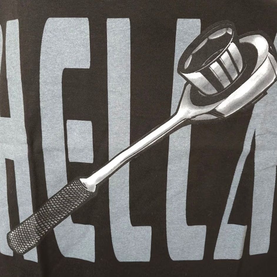 Vintage Hella Tool Tank Top Mens 2XL Black Socket Wrench Tank Top Shirt Size US XXL / EU 58 / 5 - 3 Thumbnail