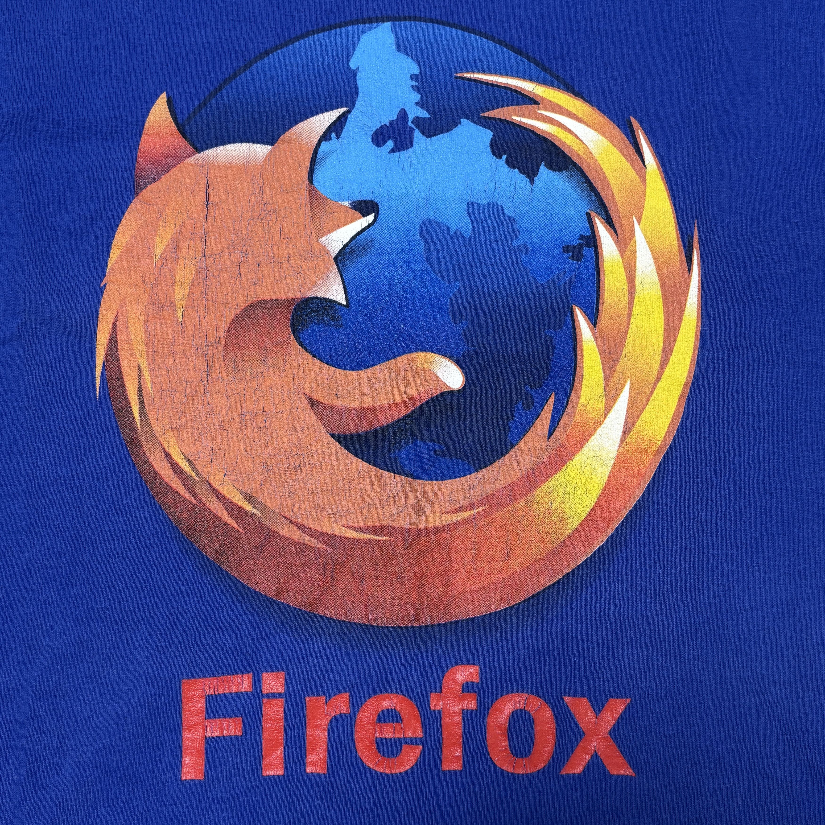 Vintage Vintage Mozilla Firefox Shirt Y2K Computer Tech Size US L / EU 52-54 / 3 - 5 Thumbnail