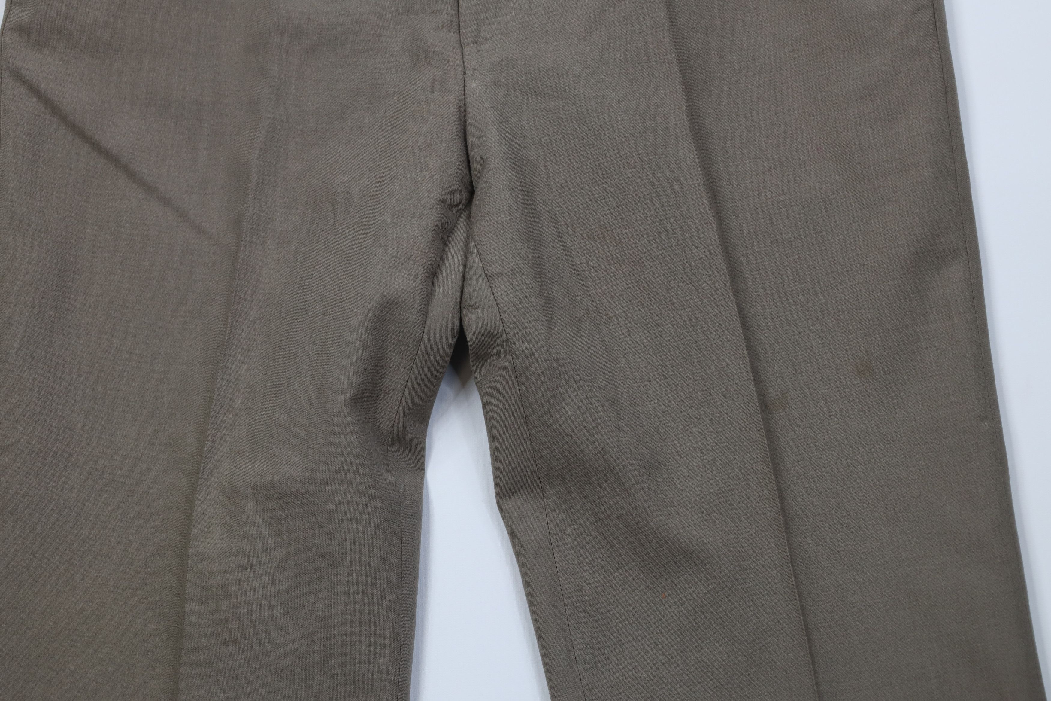 Jos. A. Bank Vintage 90s Jos A Bank Wool Knit Wide Leg Chino Pants USA Size US 38 / EU 54 - 3 Thumbnail
