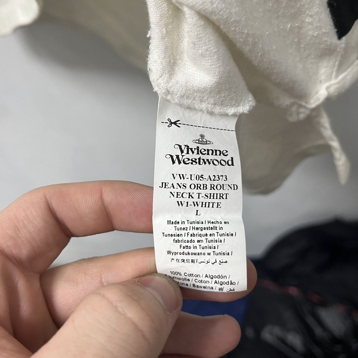 Vivienne Westwood Vivienne Westwood Big Logo T shirt Size US L / EU 52-54 / 3 - 10 Thumbnail