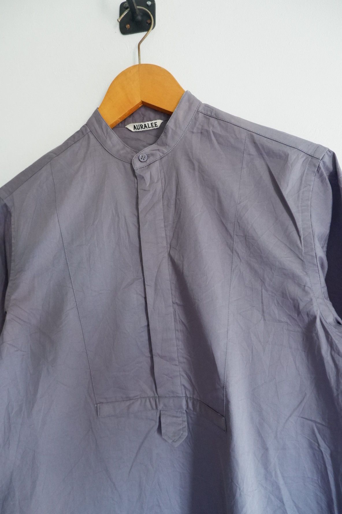 Auralee Auralee Mandarin Collar Shirts Sample Size US S / EU 44-46 / 1 - 3 Thumbnail