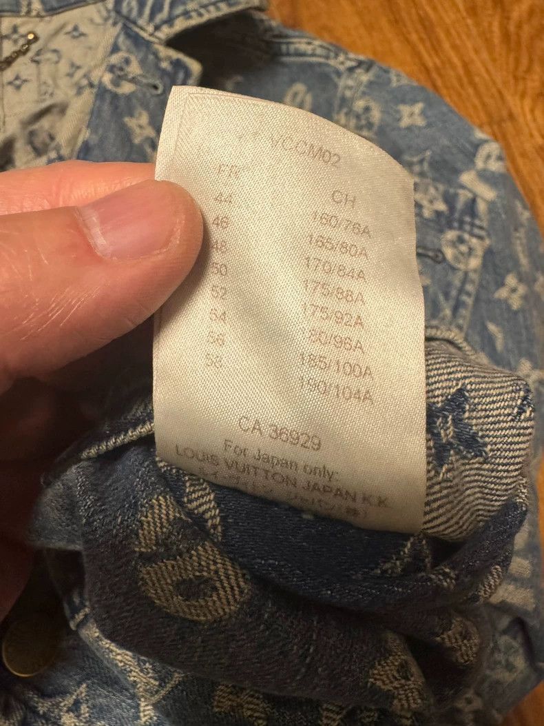 Louis Vuitton Louis Vuitton x Supreme Denim Jacket 52-2508 Size US XL / EU 56 / 4 - 7 Thumbnail