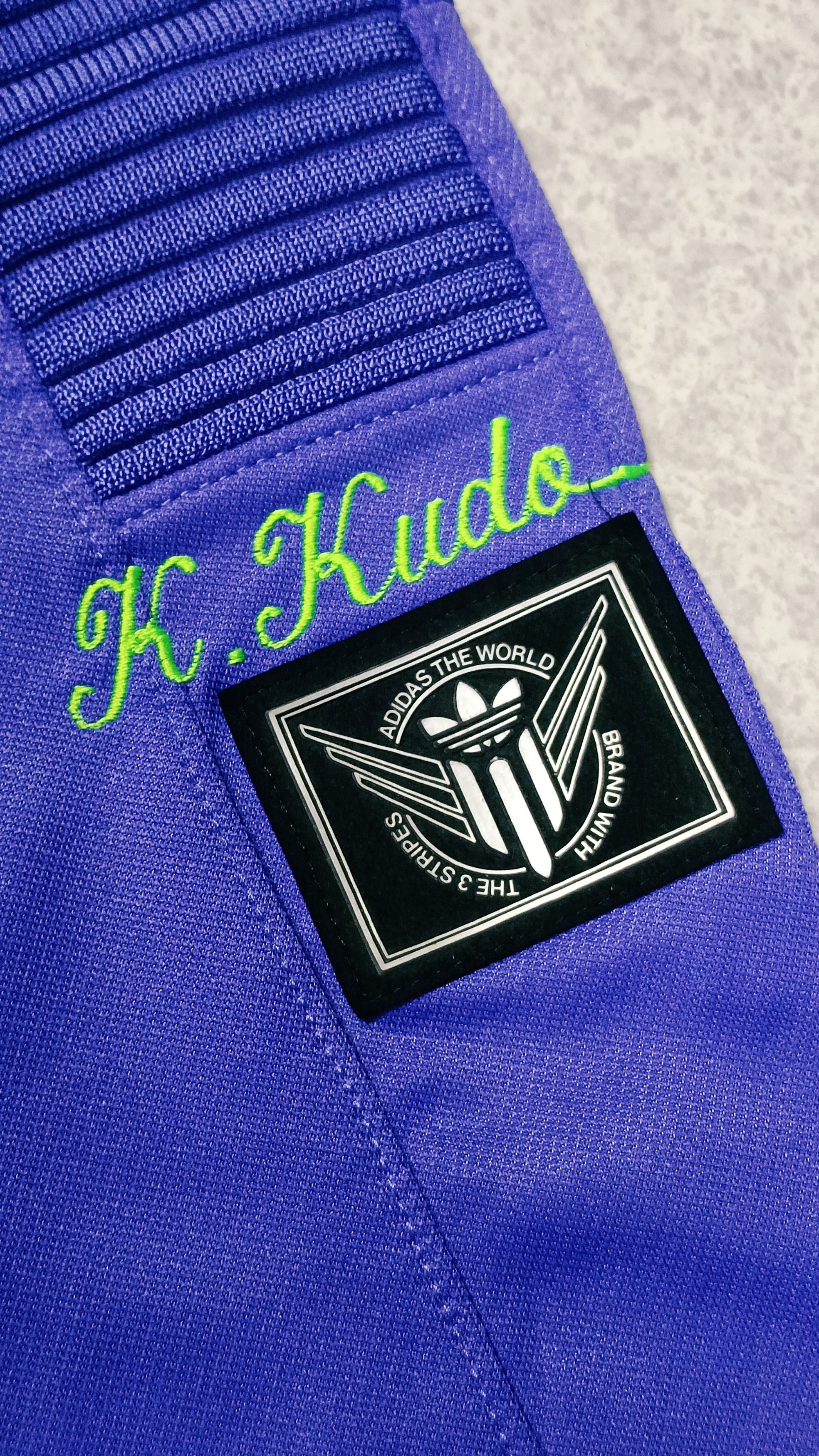 Adidas Rare Vintage Adidas x Descente Track Top Sweater Size US L / EU 52-54 / 3 - 6 Thumbnail