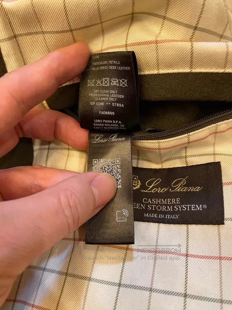 Loro Piana Loro Piana 100% cashmere lamb fur coat windbreaker jacket Size US M / EU 48-50 / 2 - 9 Thumbnail