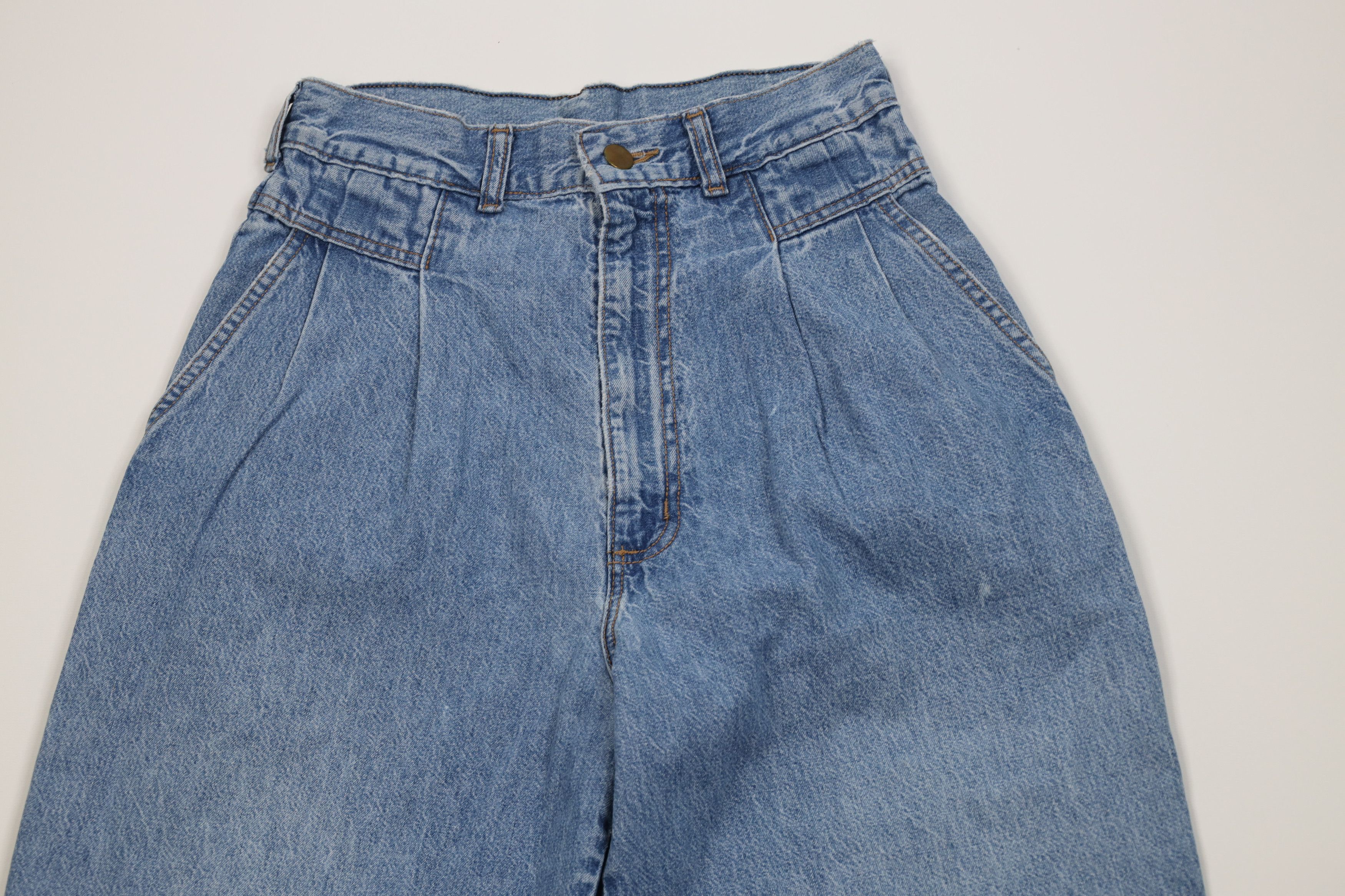 Vintage Vintage 70s 80s Streetwear Relaxed Tapered Leg Jeans USA Size 32" / US 10 / IT 46 - 2 Thumbnail