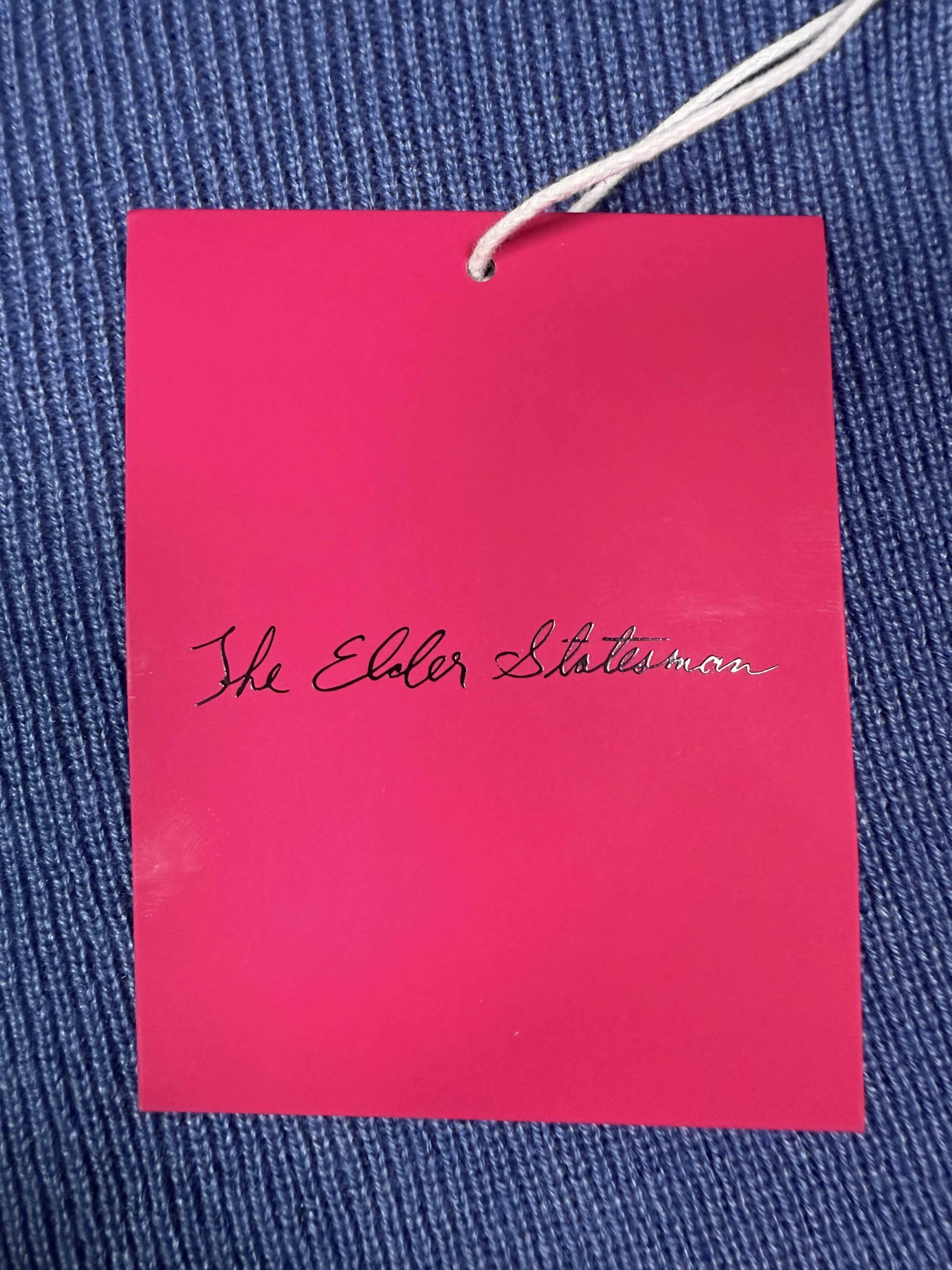 The Elder Statesman $650 The Elder Statesman Delicash Peacock Turtleneck Size S / US 4 / IT 40 - 6 Thumbnail