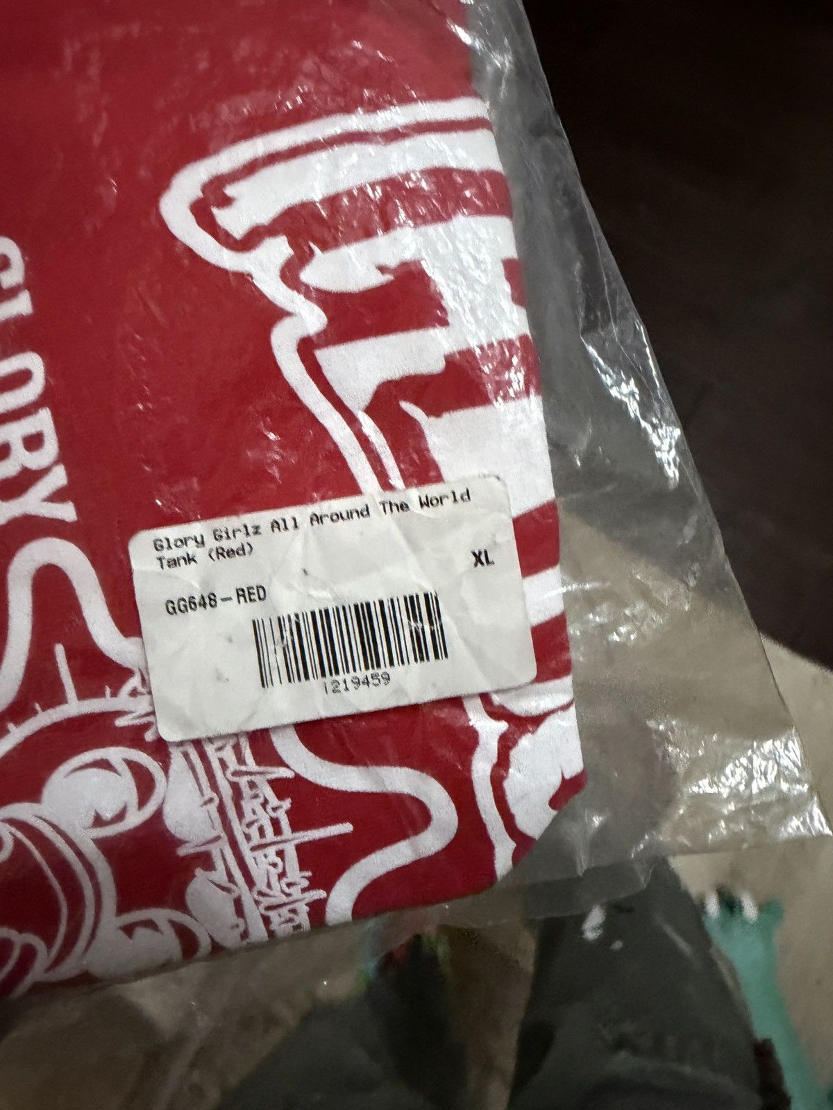 Glo Gang Glory girls red tank top Size XL / US 12-14 / IT 48-50 - 2 Thumbnail