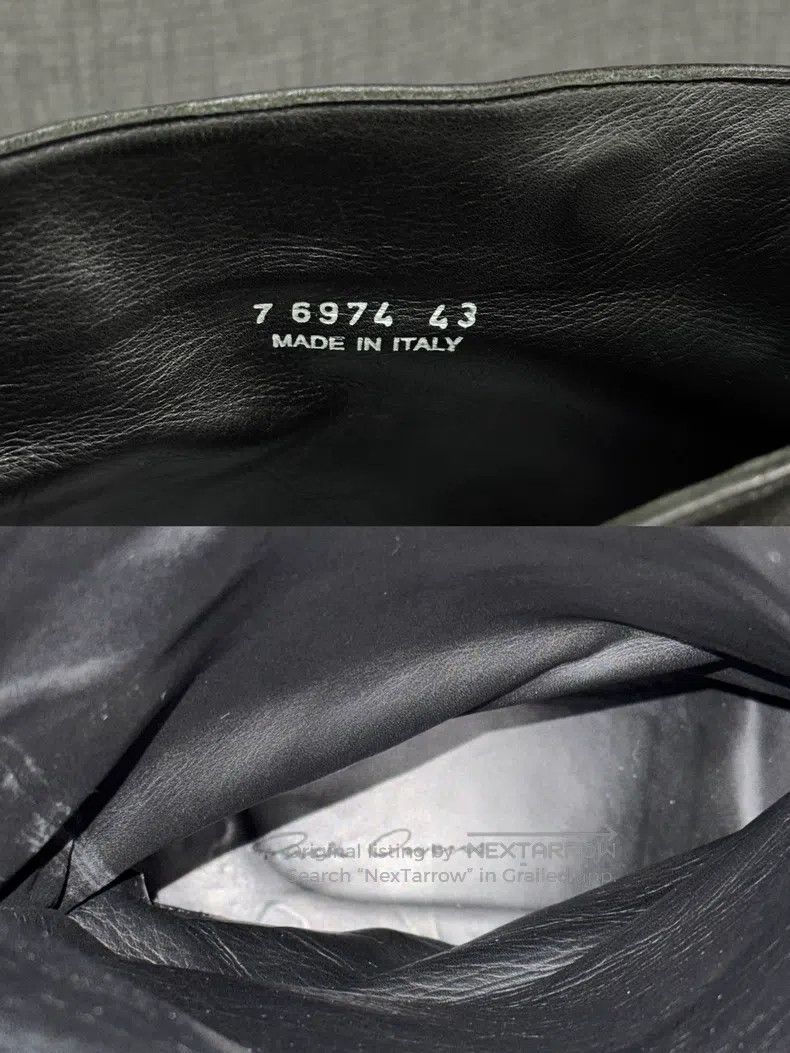 Rick Owens Rick Owens 14fw mainline cowhide elephant leg boots Size US 10 / EU 43 - 9 Thumbnail