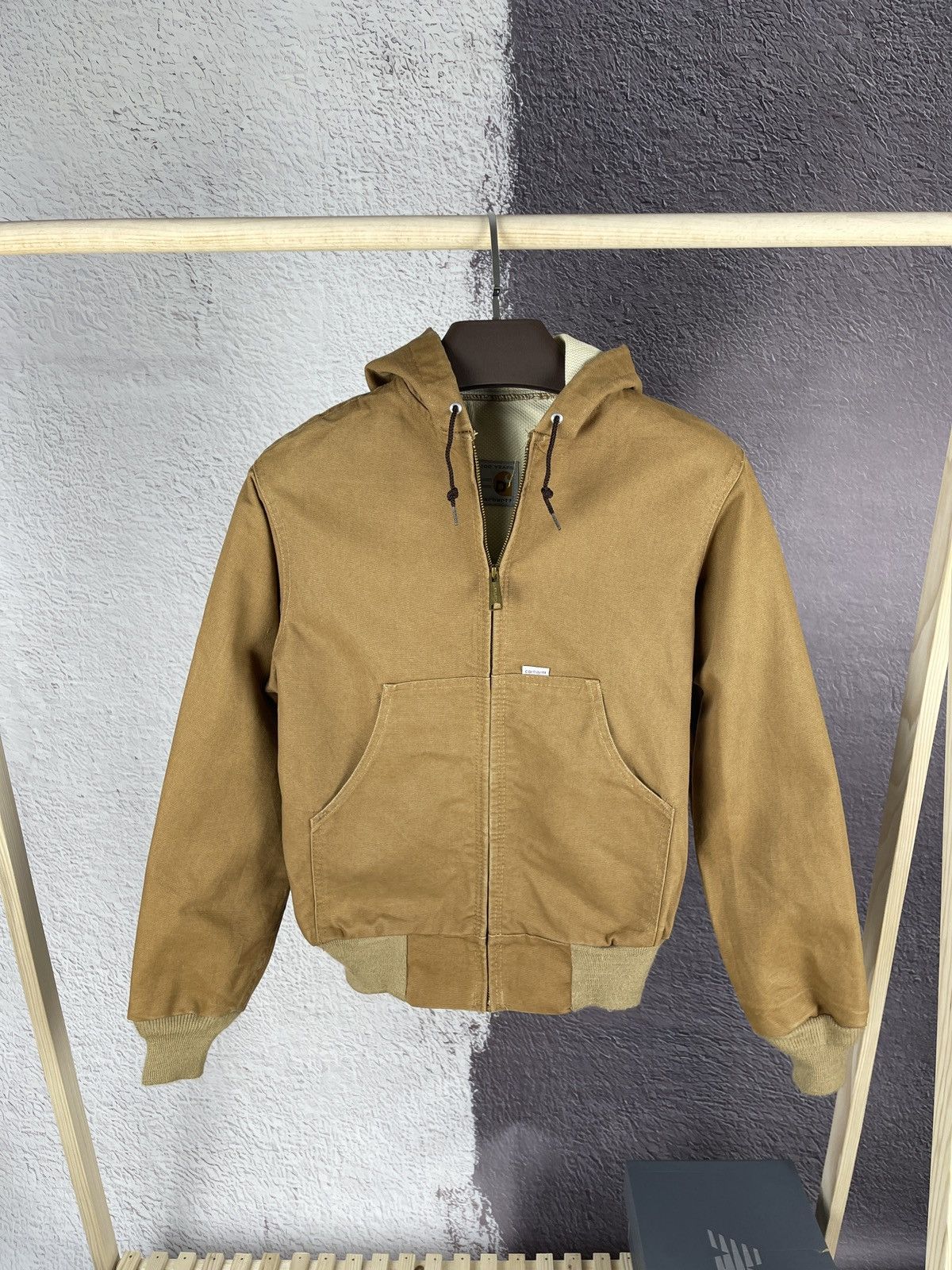 image of Carhartt Vintage 100 Years 80's 90's Canvas Jacket in Brown, Men's (Size Small)