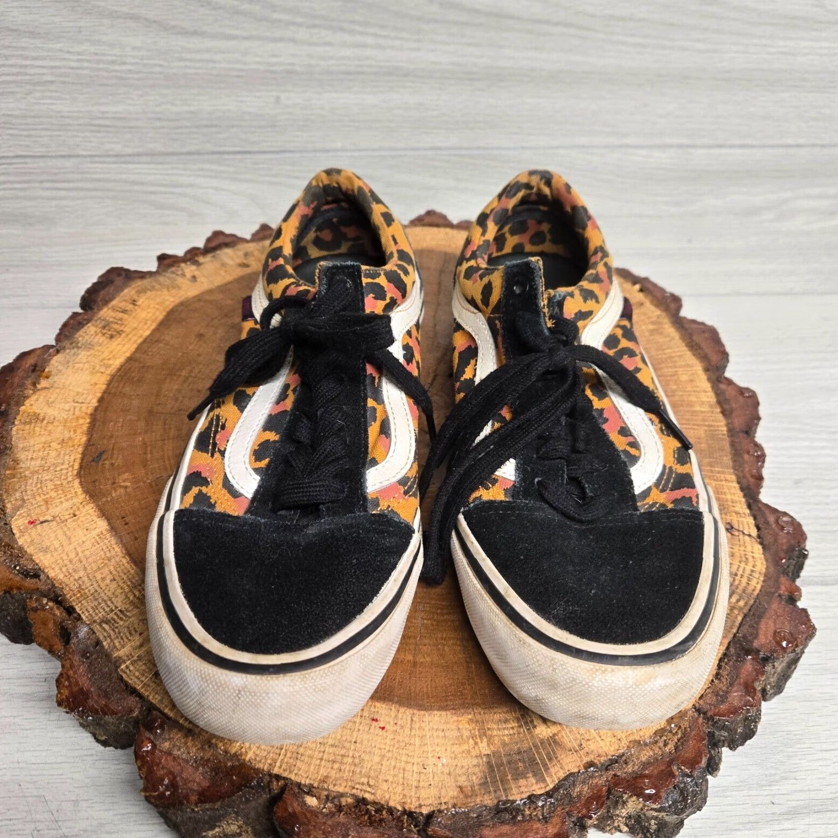 Vans VANS Old Skool Pro Animal Print Sneakers Men Size 8 Casual Skateboarding Multicolor Size US 8 / EU 41 - 3 Thumbnail