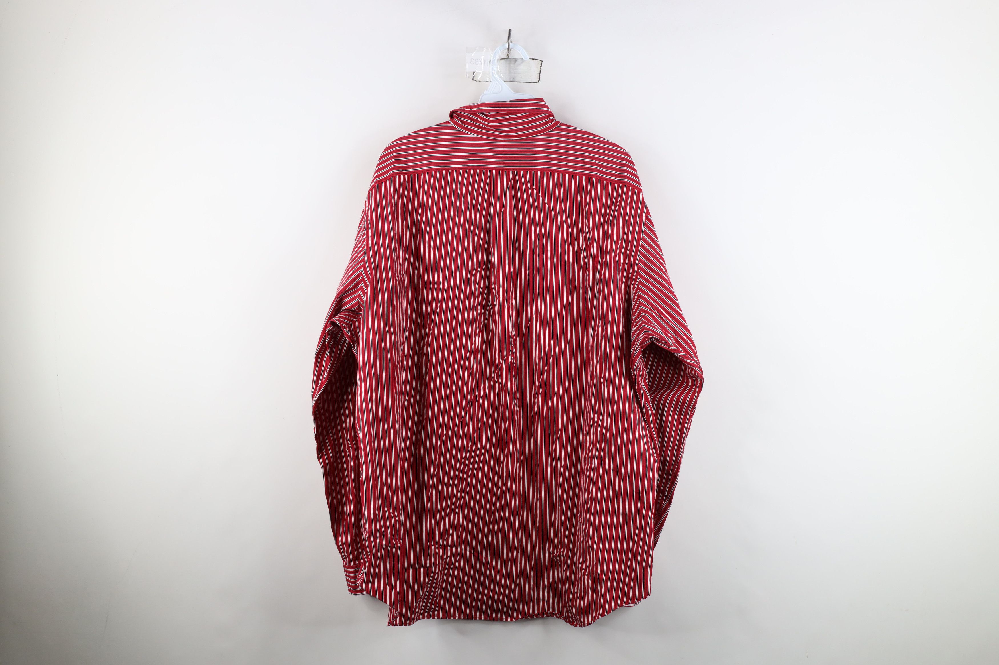Ralph Lauren Vintage 90s Ralph Lauren Collared Button Down Shirt Red Size US XL / EU 56 / 4 - 9 Thumbnail