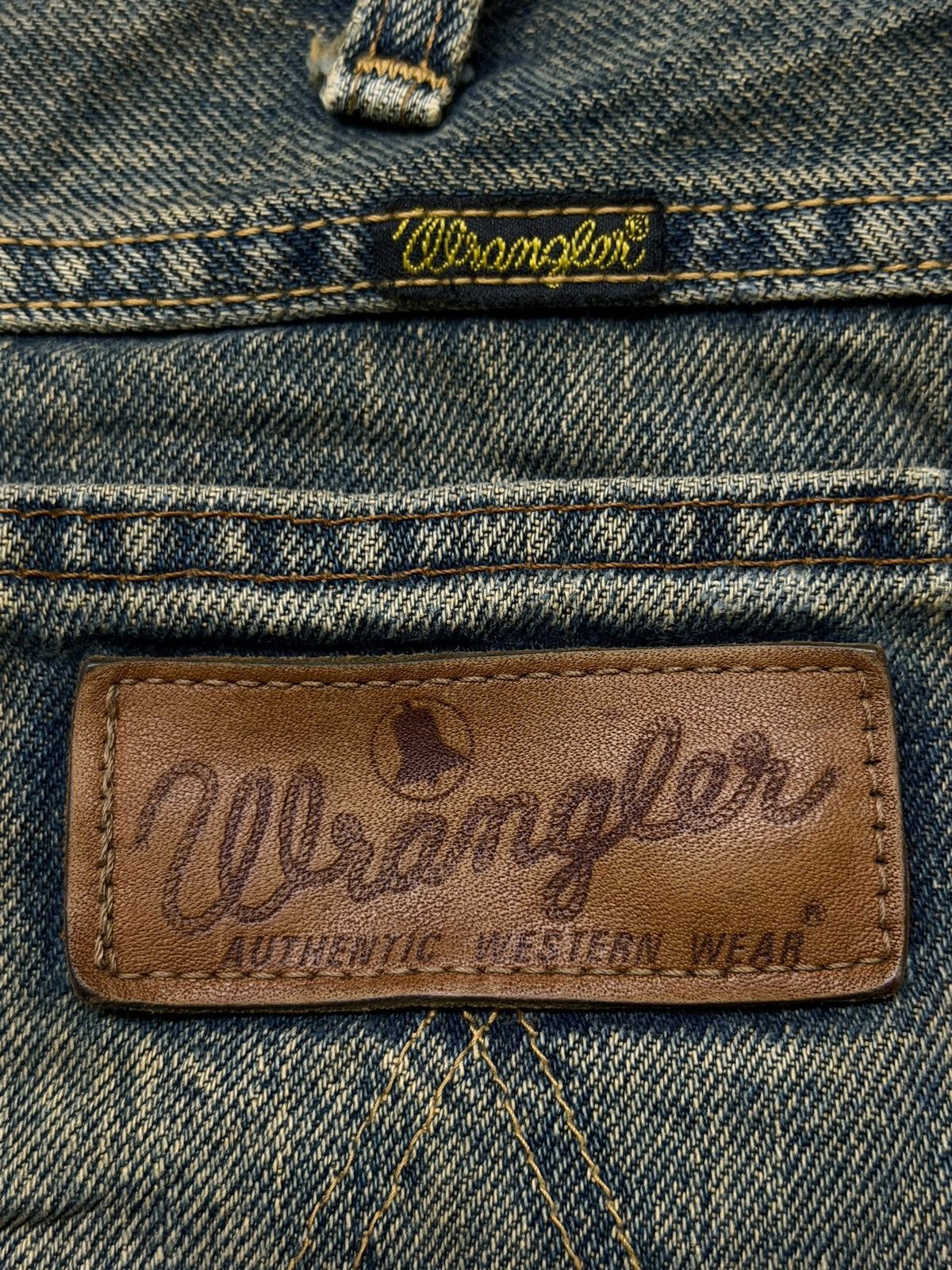 Wrangler Vintage 90s Wrangler Japan Selvedge Denim Jeans | W29 Size US 29 - 13 Thumbnail