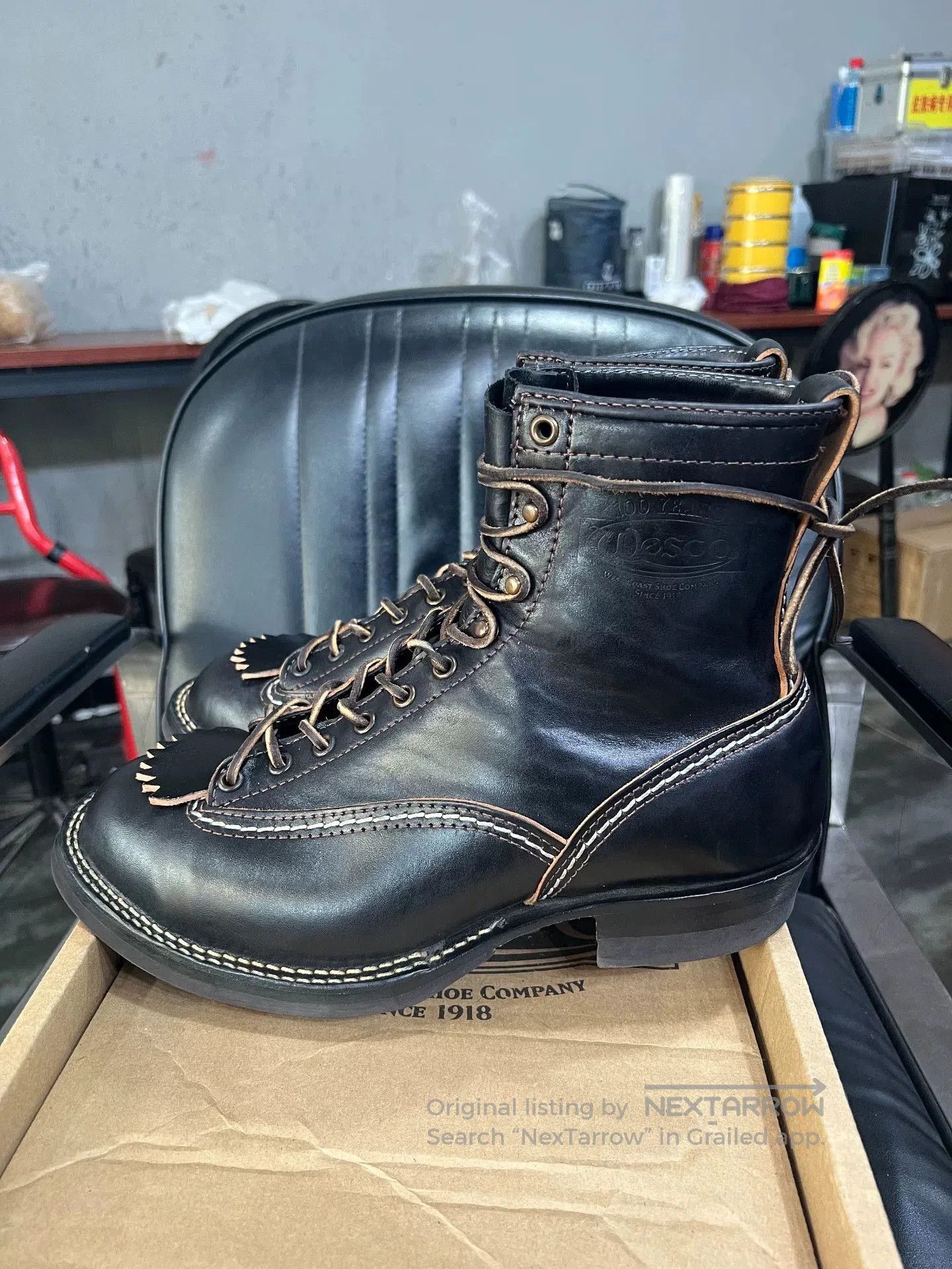 WESCO WESCO 100TH JOB MASTER Work Boots. Size US 10 / EU 43 - 2 Thumbnail
