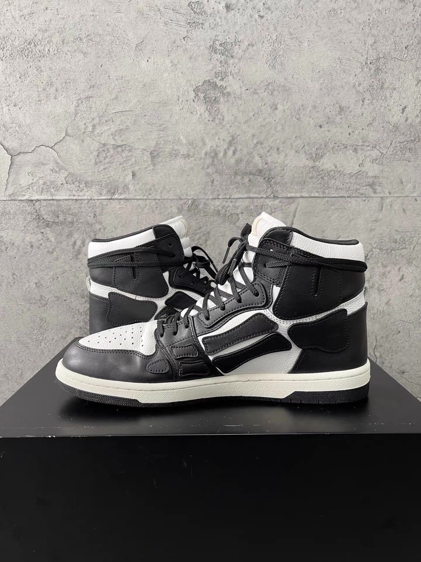 Amiri Amiri High-top Skeleton Shoes K34 Size US 13 / EU 46 - 6 Thumbnail