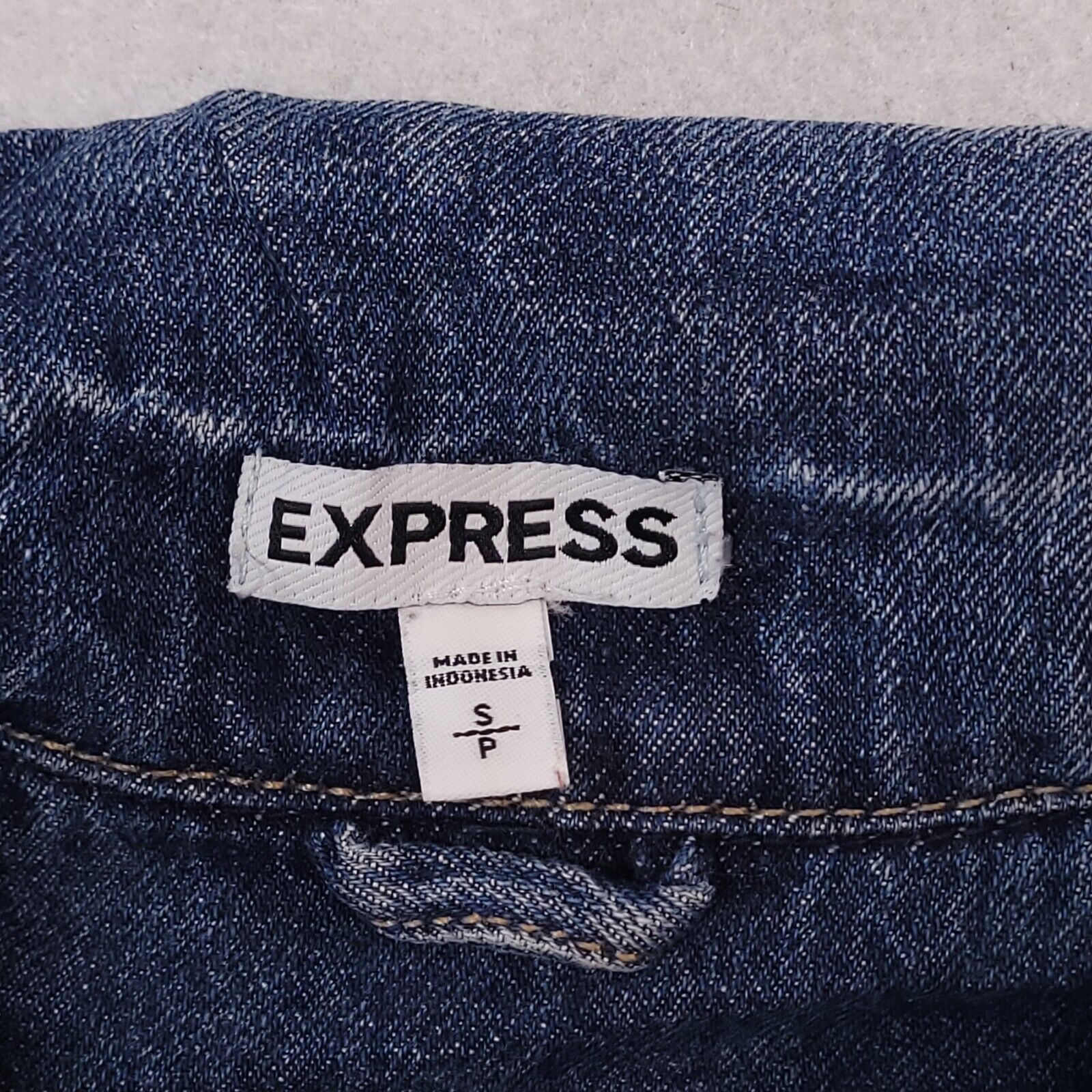 Express Express Casual Long Sleeve Jean Jacket Womens Size S Blue Size S / US 4 / IT 40 - 3 Thumbnail