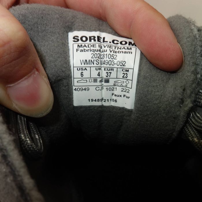 Sorel NEW Sorel Breakthru Caribou Sneaker Boots Gray Grailed