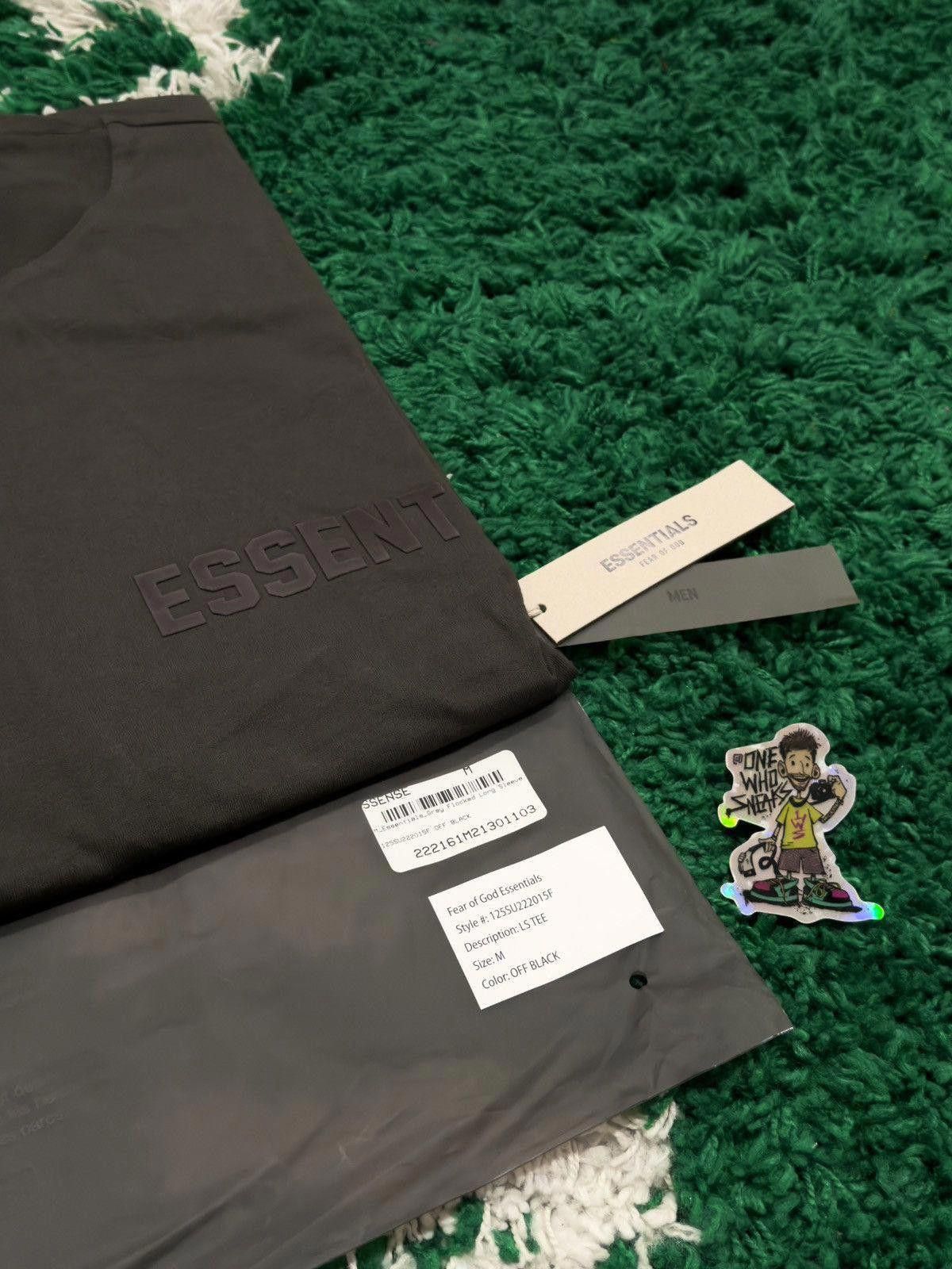 Fear of God Fear of God Essentials L/S Tee Off Black Size Medium Size US M / EU 48-50 / 2 - 7 Thumbnail
