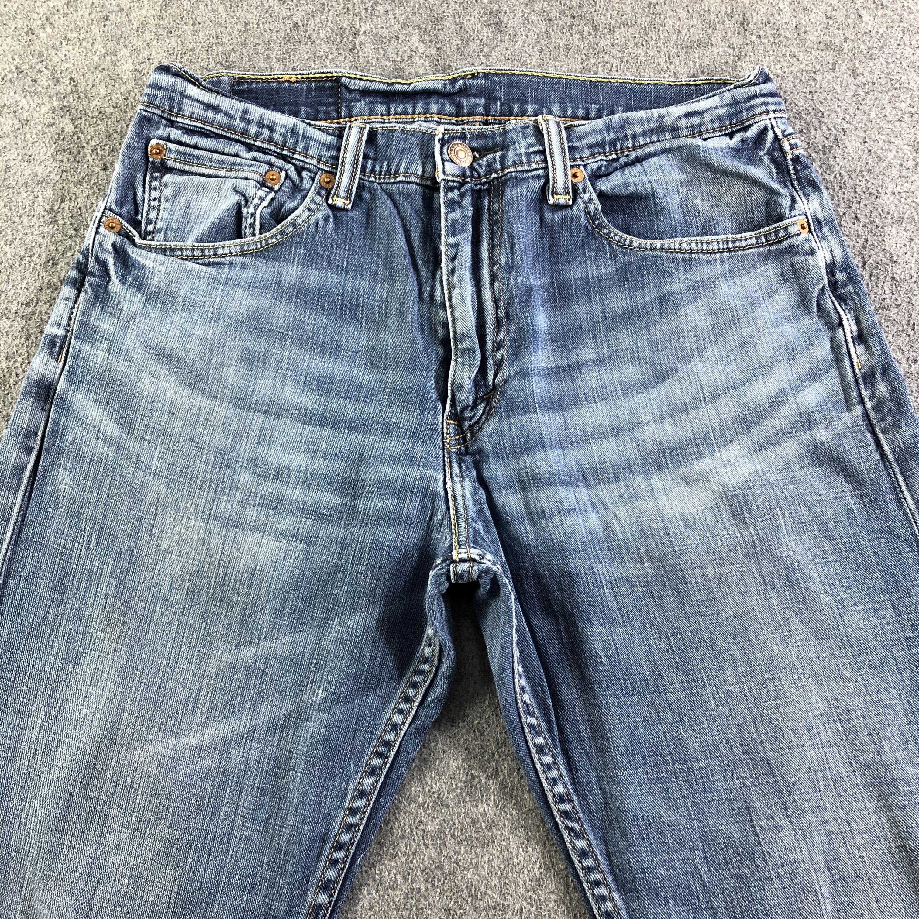 Levi's Vintage Blue Wash Levis 505 Jeans-J3454 Size US 33 - 3 Thumbnail