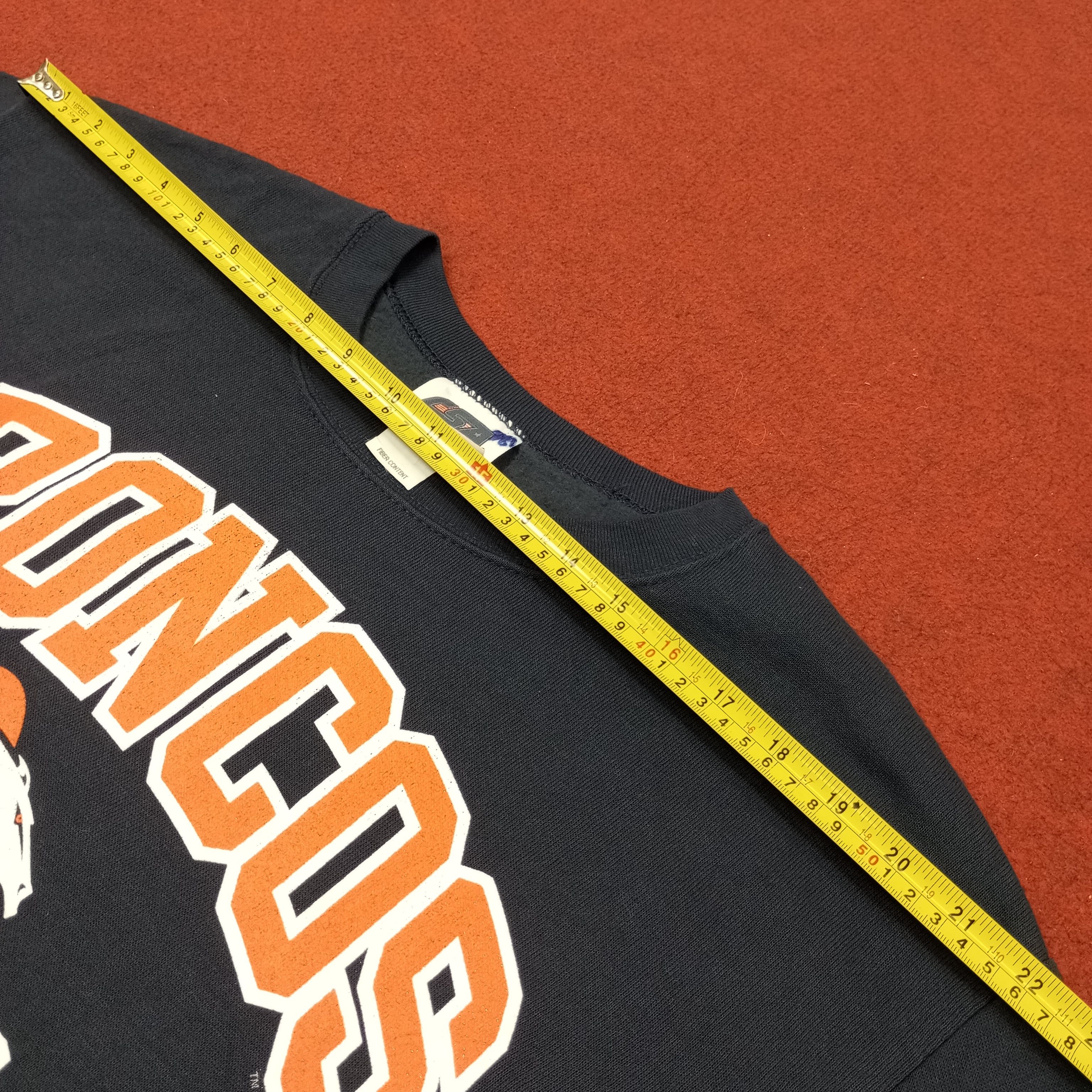 NFL Broncos Denver NFL Football Team Sweatshirt c253n8 Size US L / EU 52-54 / 3 - 11 Thumbnail