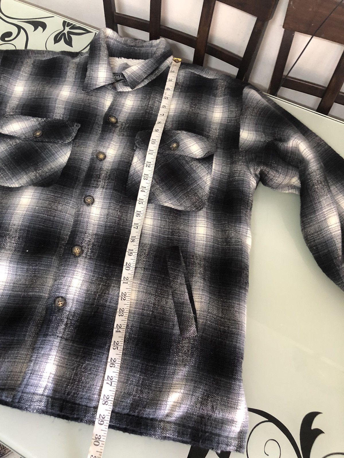 Japanese Brand Vintage Collins International Flannel Inner Fleece Size US L / EU 52-54 / 3 - 20 Thumbnail