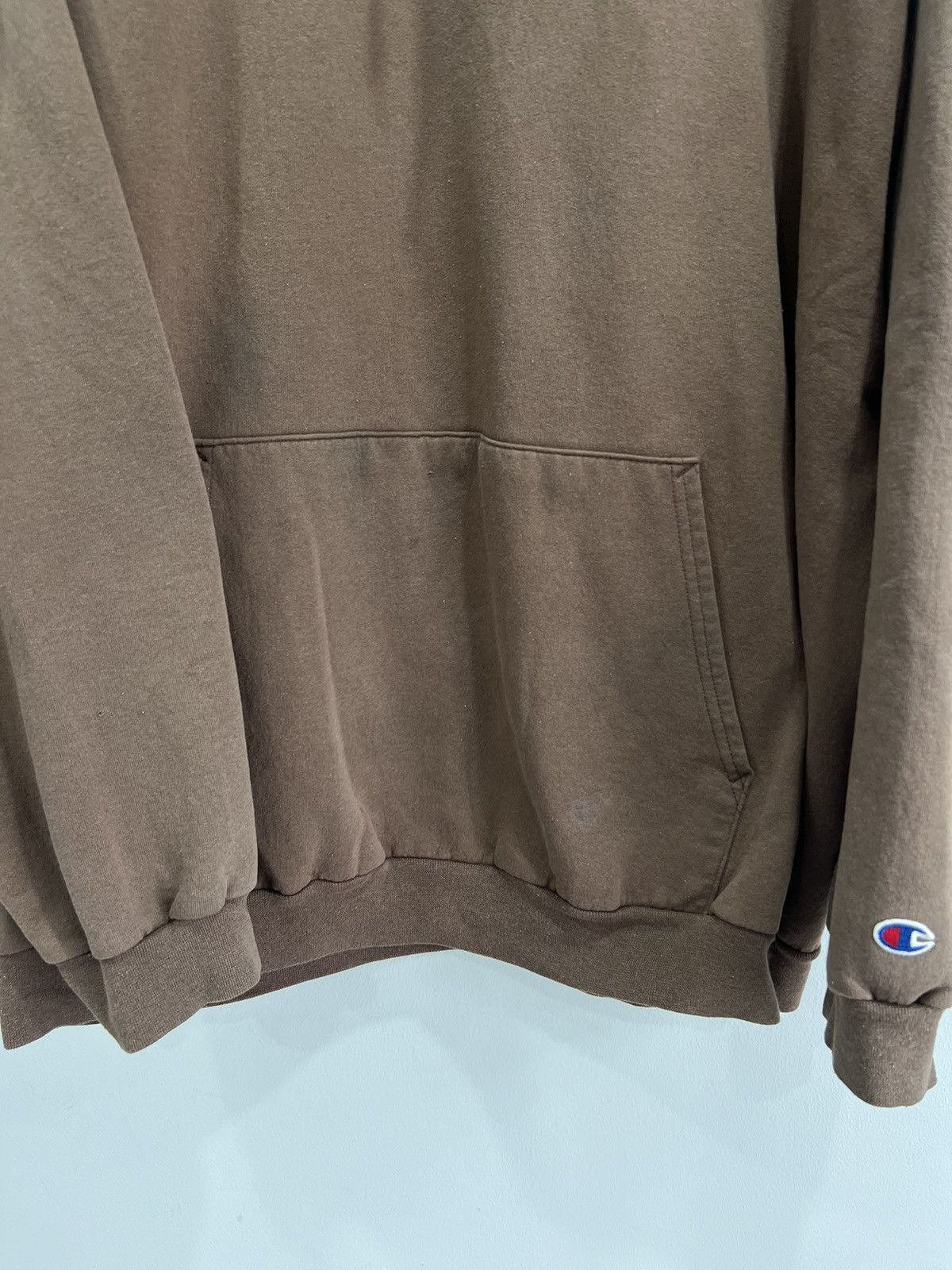 Champion Vintage Champion Chocolate Brown Hoodie Sweater xxl Size US XXL / EU 58 / 5 - 5 Thumbnail