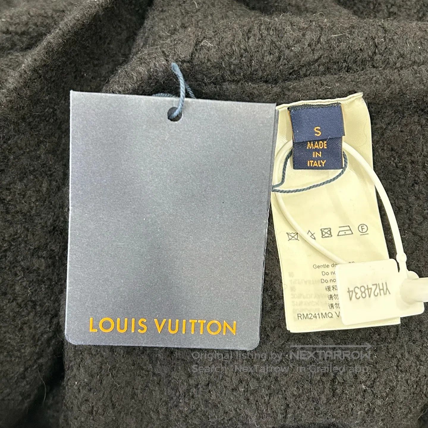 Louis Vuitton Louis Vuitton Large logo hooded loose-fitting teddy sweate Size US S / EU 44-46 / 1 - 6 Thumbnail